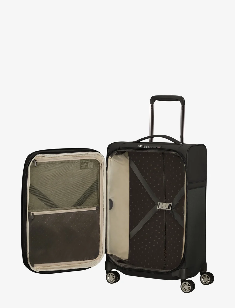 Samsonite - Airea SP.55/20 EXP - salongi suuruses kohvrid - black - 5