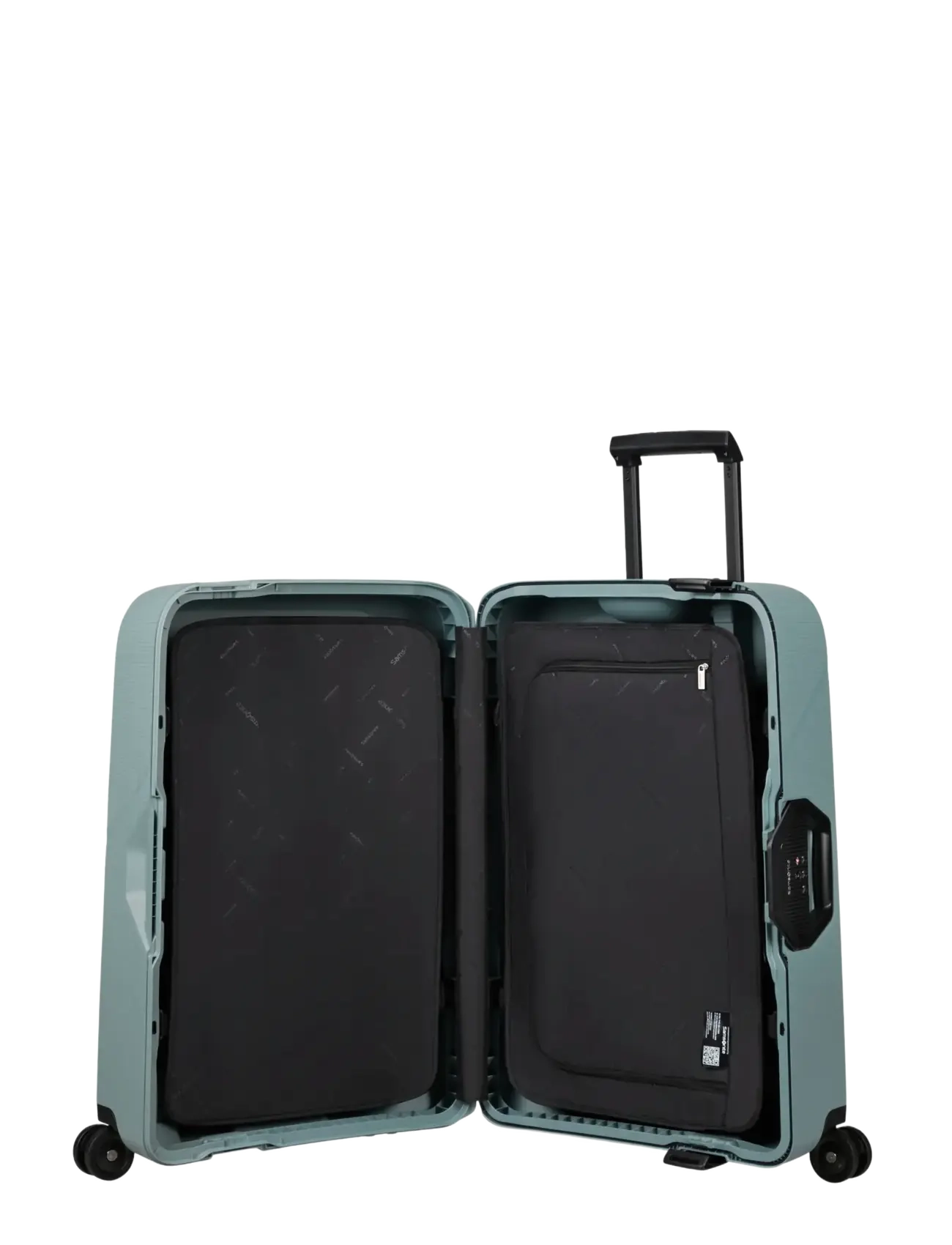Samsonite - MAGNUM ECO SPINNER 69CM FOREST GREEN - kabinväskor - ice blue - 4