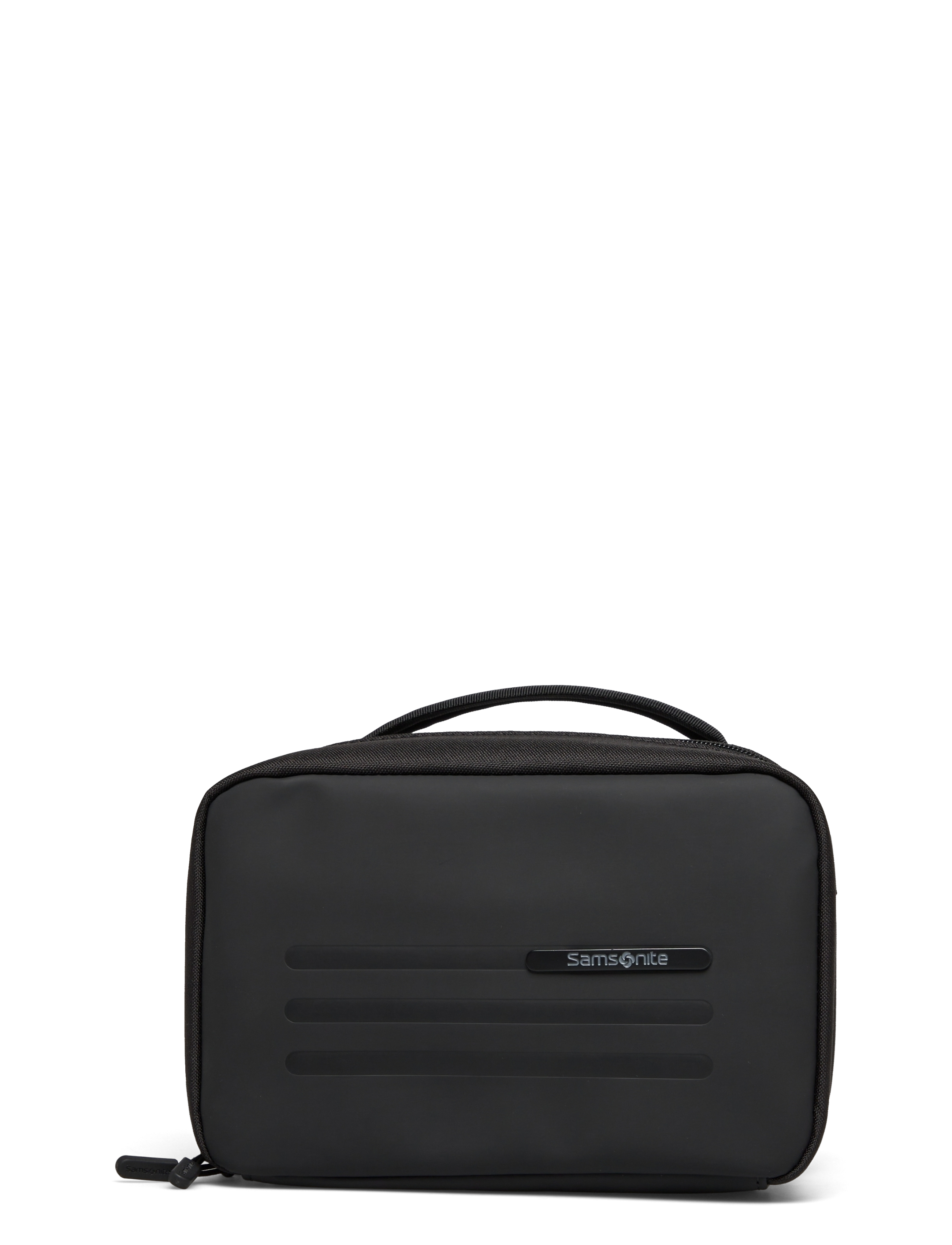 Samsonite Stackd Weekender, One Size, Bags, Schwarz - Toiletry Männerswear