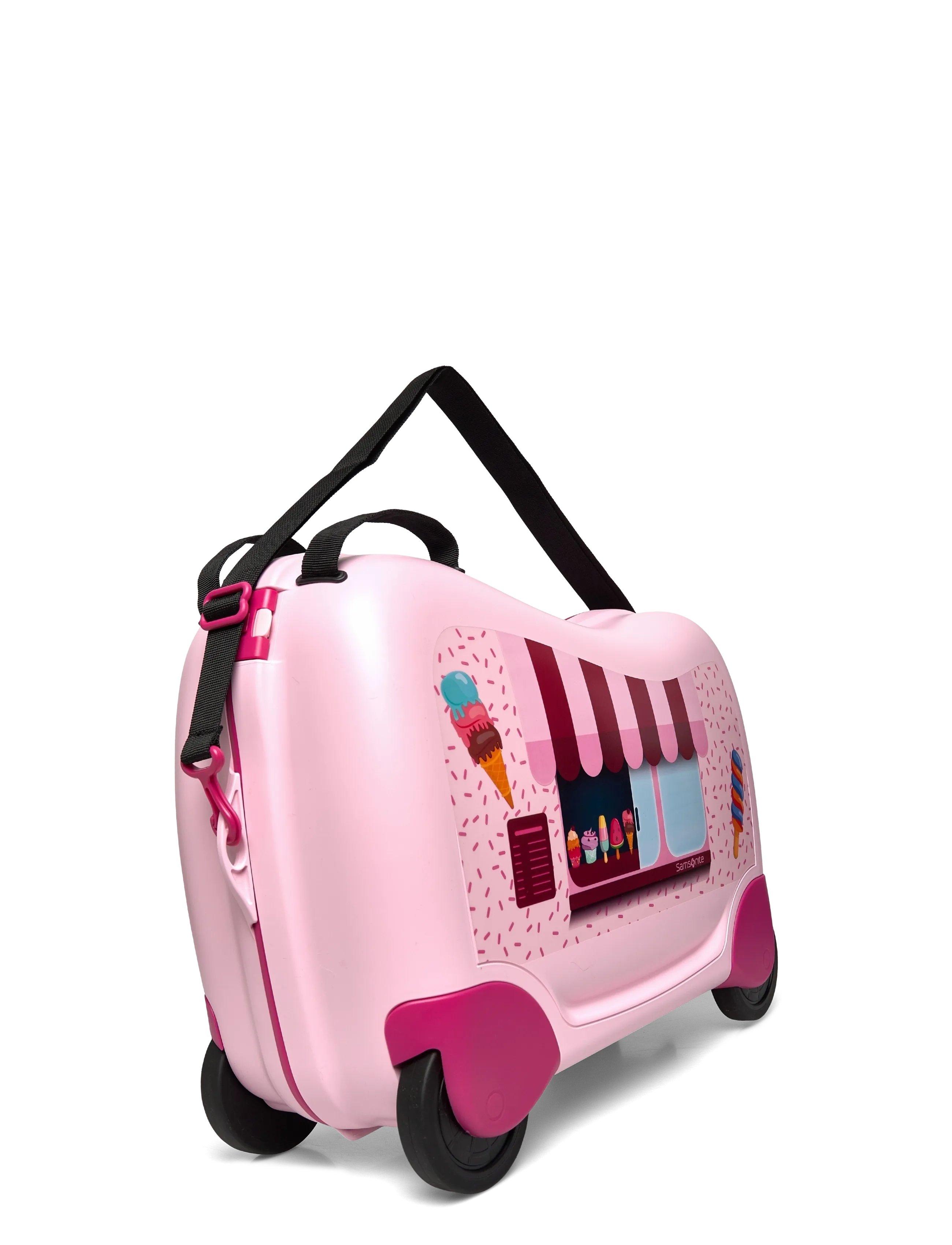 Samsonite - Dream2Go Ride On Suitcase  Unicorn Tess - reisikohvrid lastele - ice cream van - 2