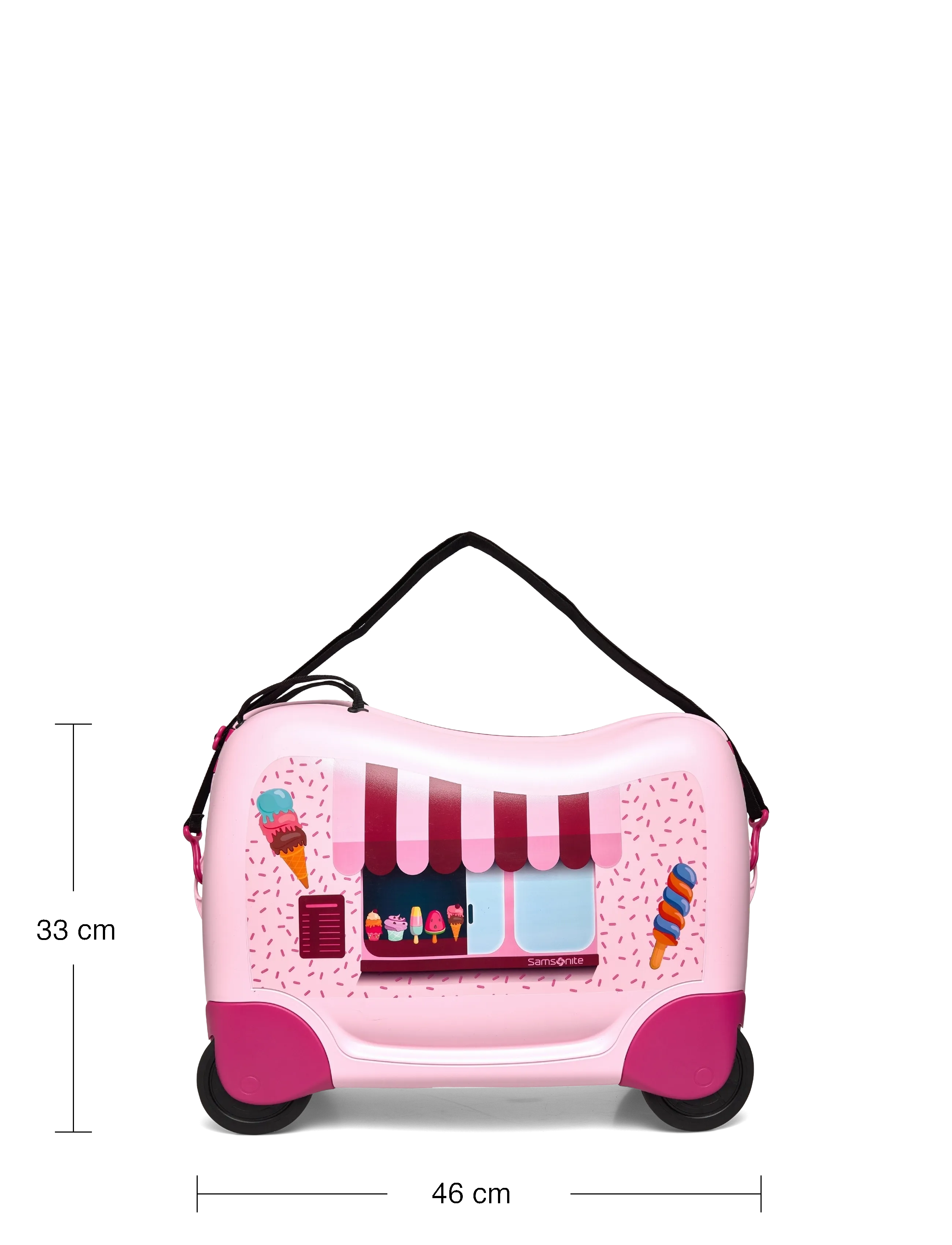 Samsonite - Dream2Go Ride On Suitcase  Unicorn Tess - reisikohvrid lastele - ice cream van - 4