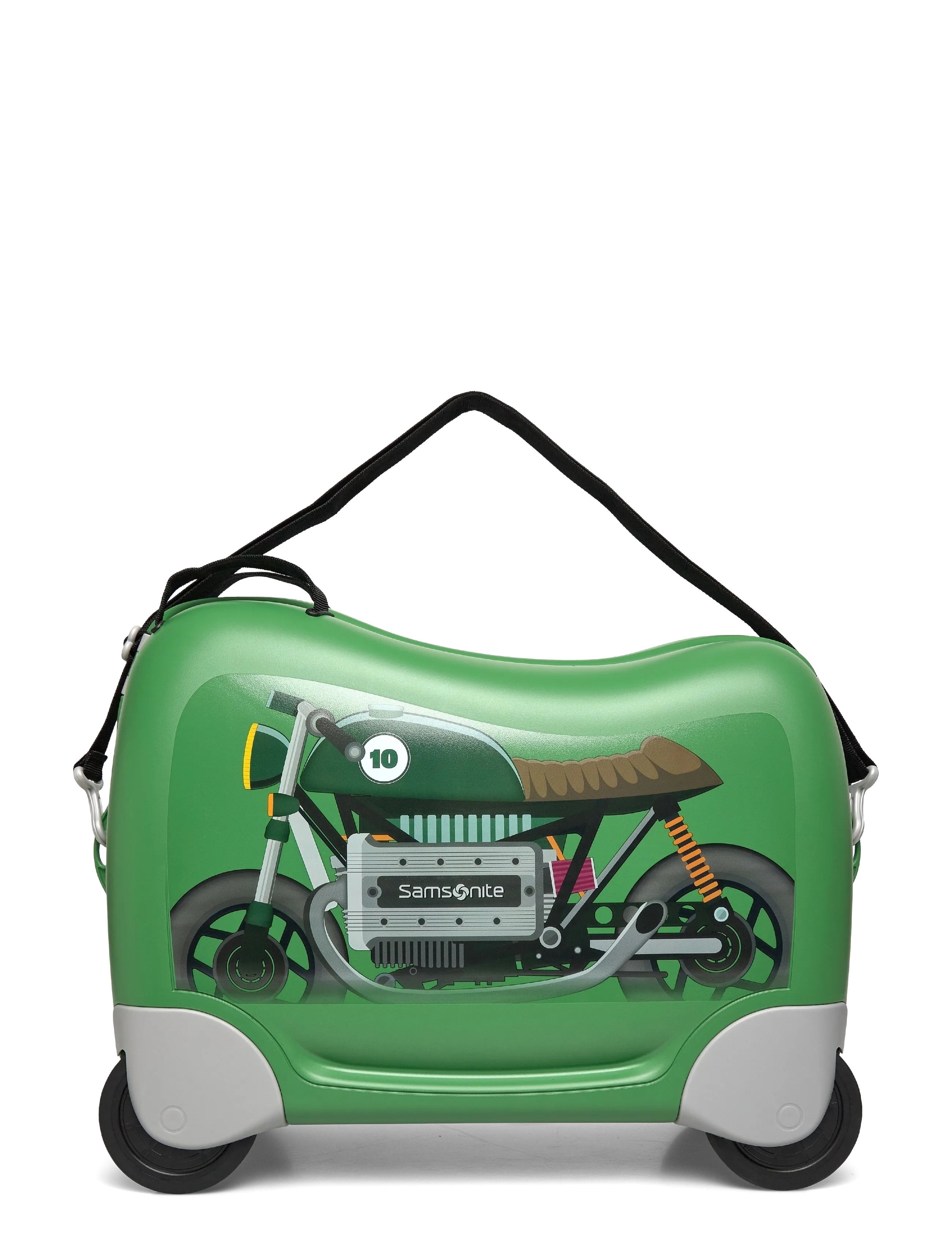 Samsonite DREAM2GO Ride-On Suitecase PUPPY. P - Rejsetasker til børn - MOTORBIKE / green