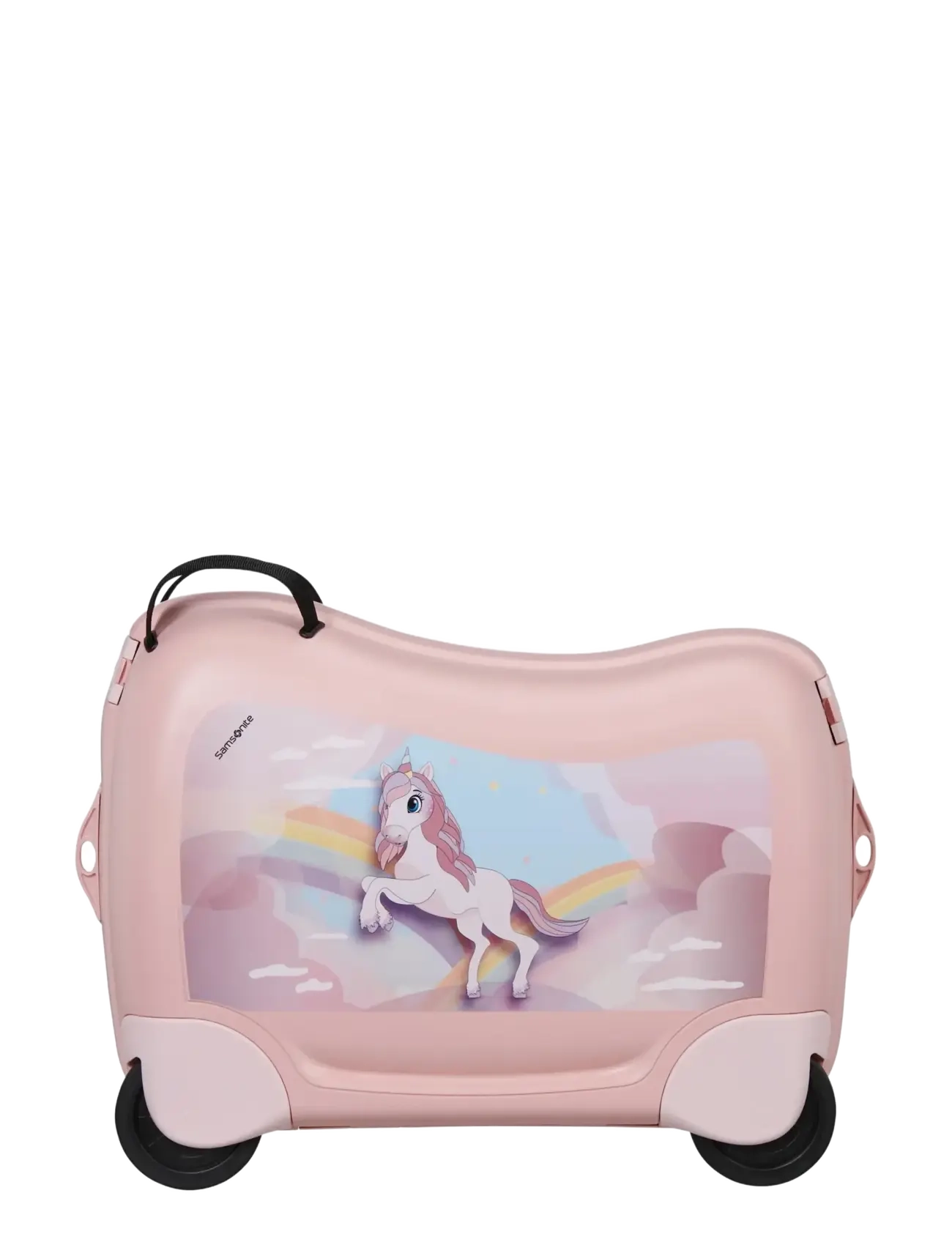 Samsonite Dream2Go Ride On Suitcase  Motorbike - Somas - UNICORN TESS / pink/rose