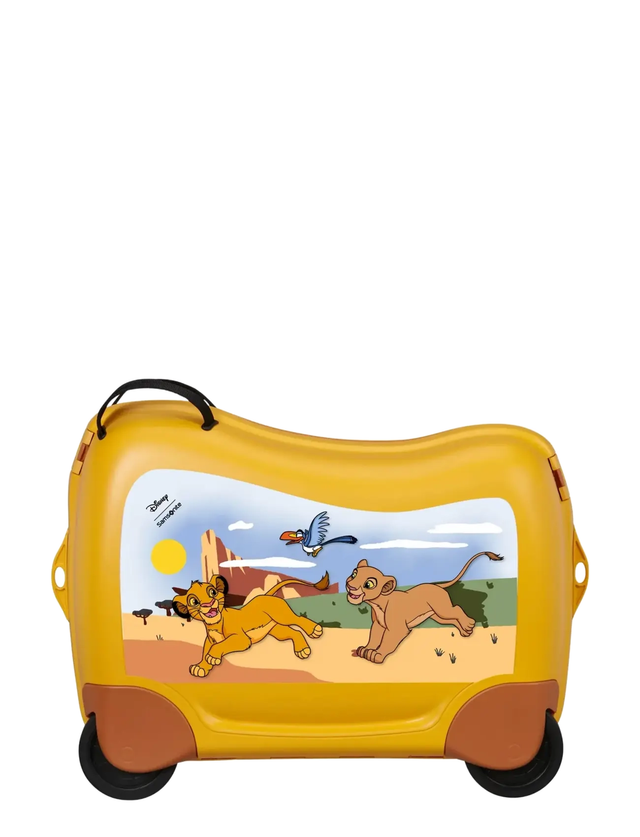 Samsonite Dream2Go Disney Ride-On Suitcase Disney Stitch, Børn, Børne Ride-On Kuffert, Orange, Str: ONE SIZE