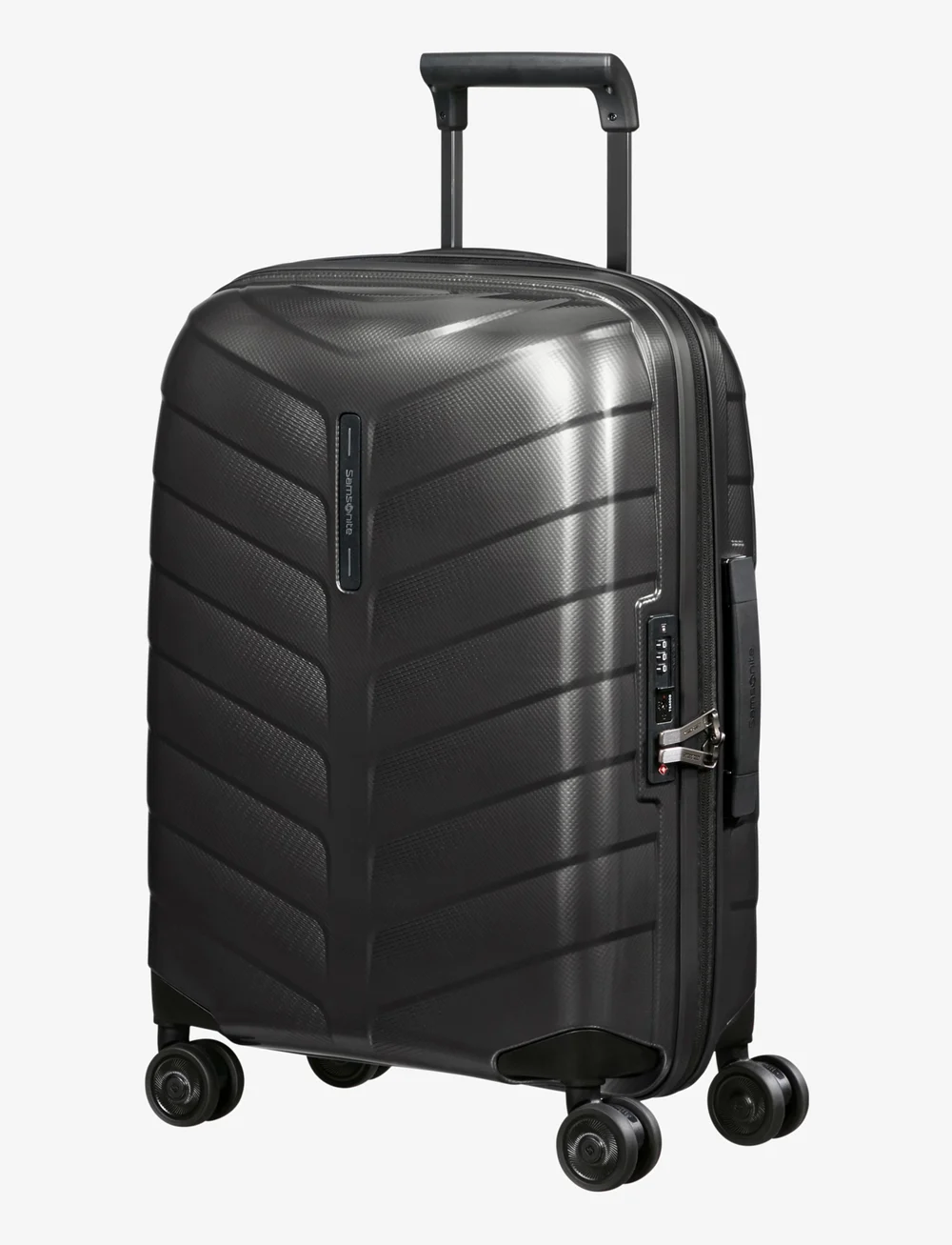 Samsonite - ATTRIX SPINNER EXP - walizki kabinowe - anthracite - 1