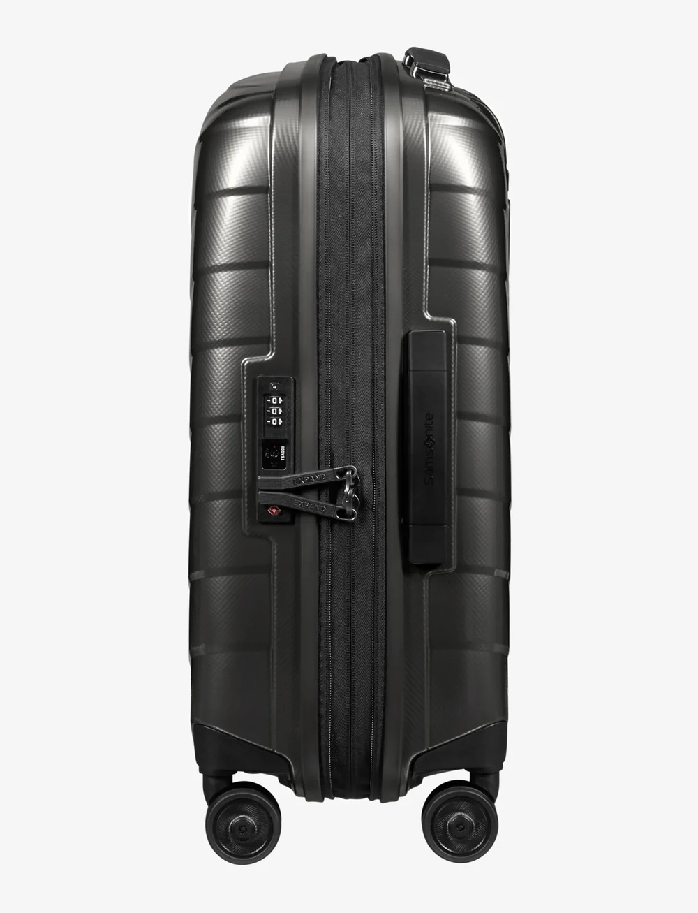 Samsonite - ATTRIX SPINNER EXP - walizki kabinowe - anthracite - 2