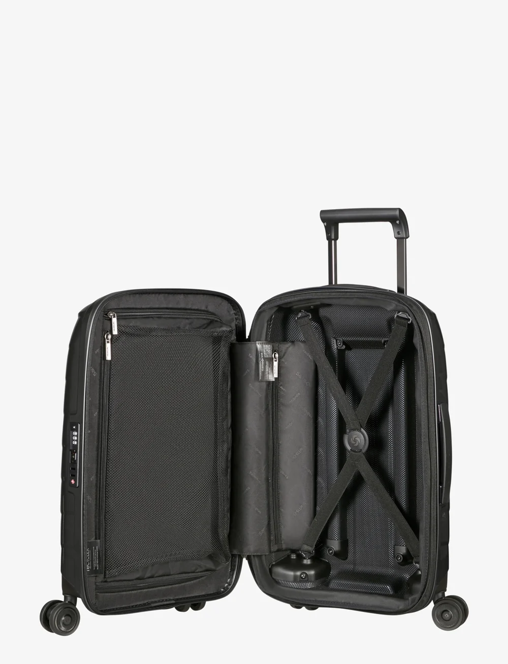 Samsonite - ATTRIX SPINNER EXP - walizki kabinowe - anthracite - 5