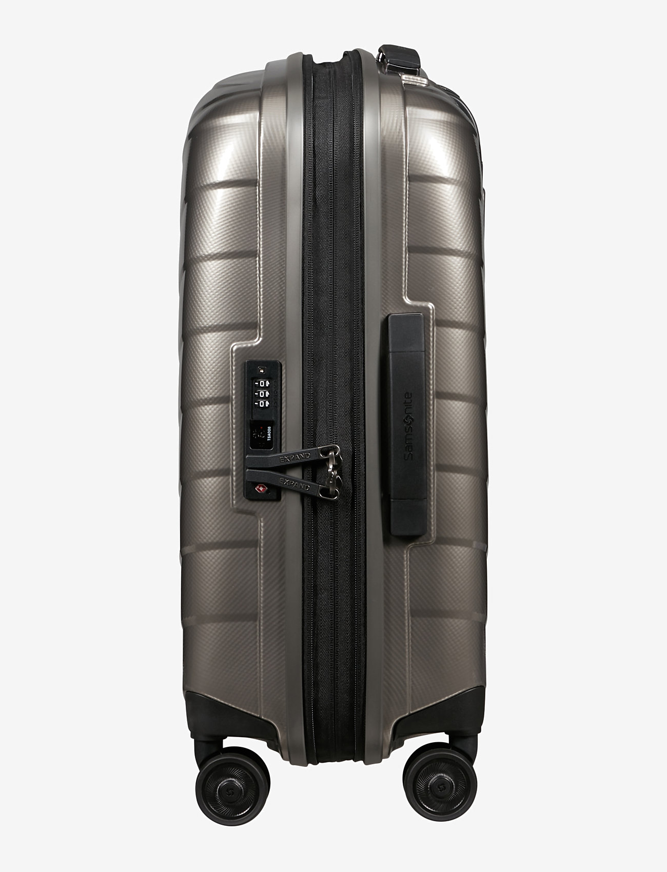 Samsonite - ATTRIX SPINNER EXP - cabin size suitcases - dune - 2
