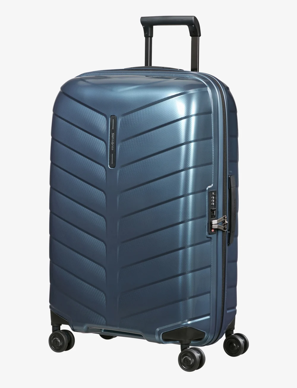 Samsonite - ATTRIX SPINNER - large suitcases - steel blue - 2