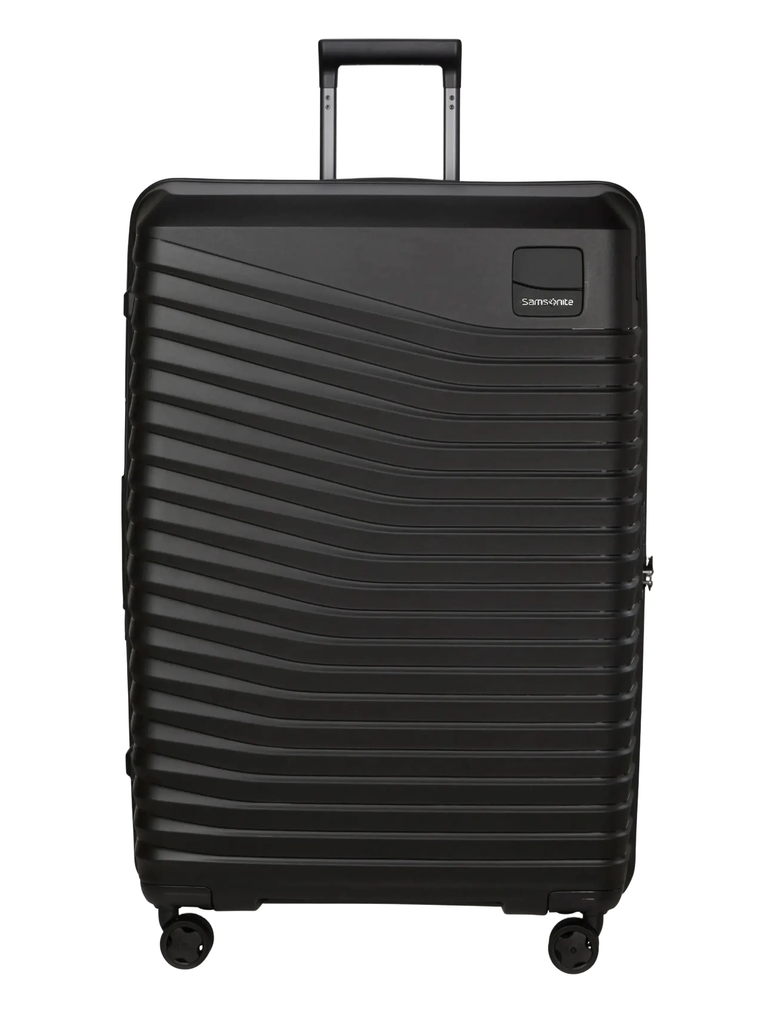 Samsonite Intuo Spinner 81/30 Exp, Mænd, Hård Skal Udvidbar Spinner Kuffert, Sort, Str: 81