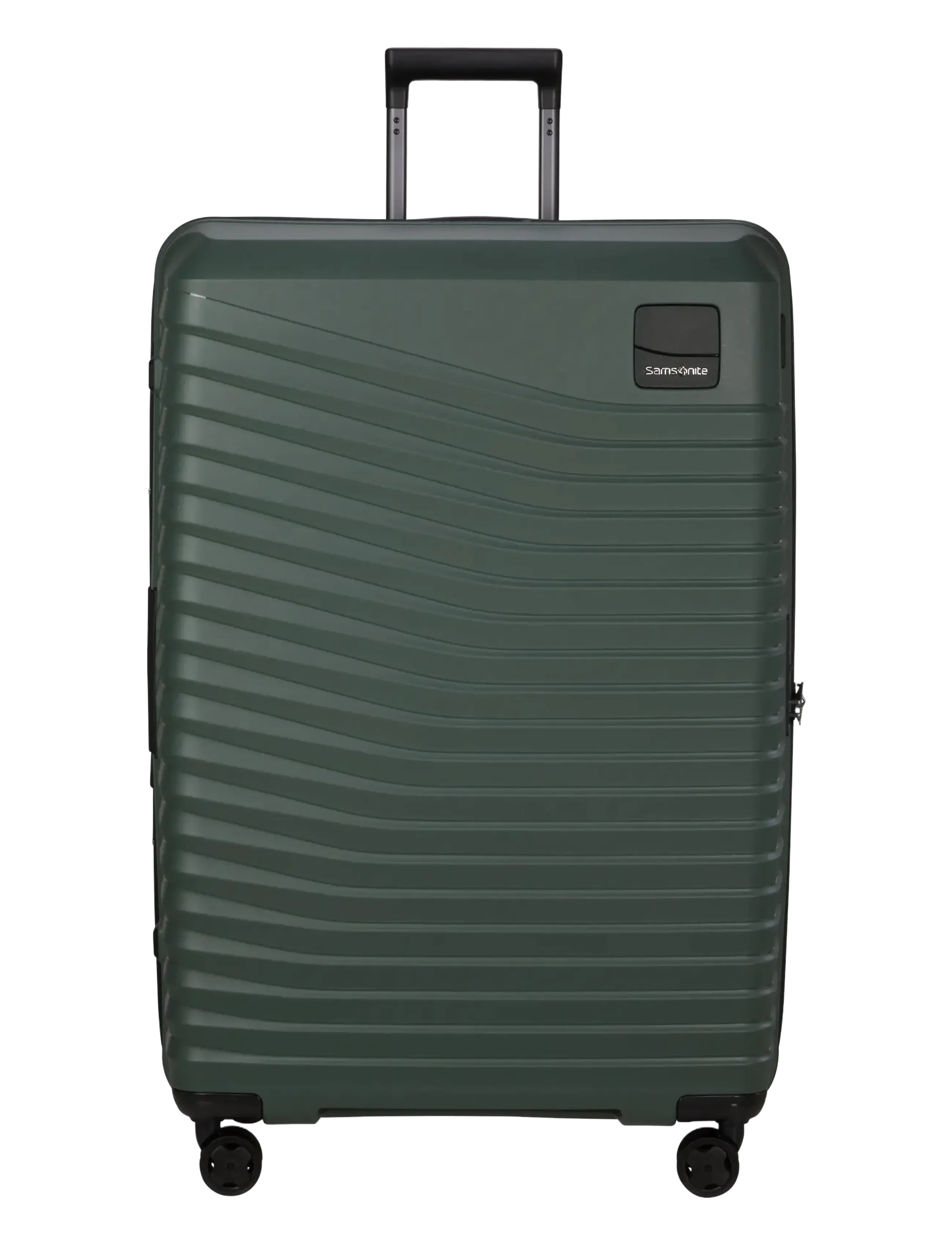 Samsonite Intuo Spinner 81/30 Exp, Mænd, Hård Skal Udvidbar Spinner Kuffert, Grøn, Str: 81