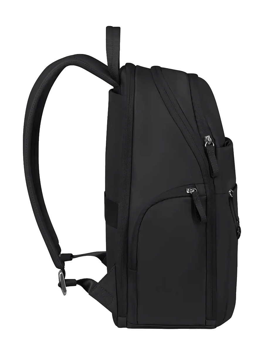 Samsonite - MOVE 5.0 BACKPACK 14.1" - istme alla mahtuvad/ käsipagasi seljakotid - black - 4