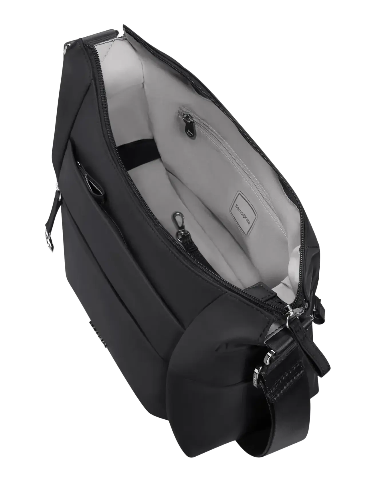 Samsonite - MOVE 5.0 SHOULD. BAG S+1 POCK - schultertaschen - black - 5