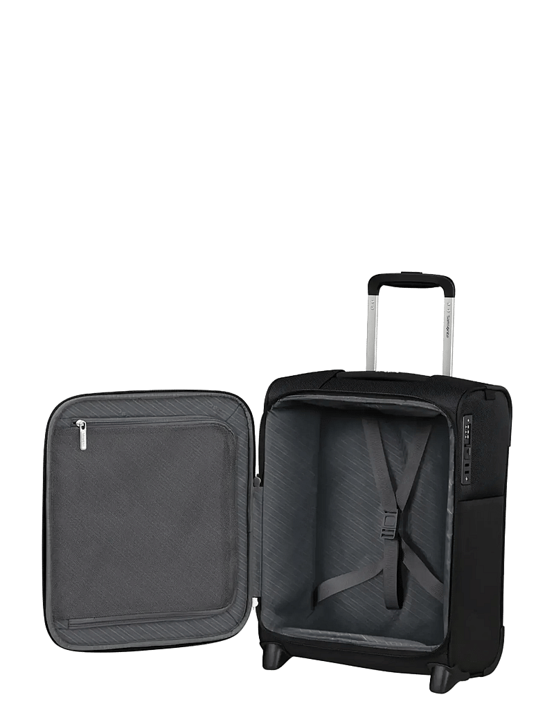 Samsonite - BASE BREEZE UPRIGHT 45/16 UNDERSEATER - pilot- og businesskufferter - black - 3