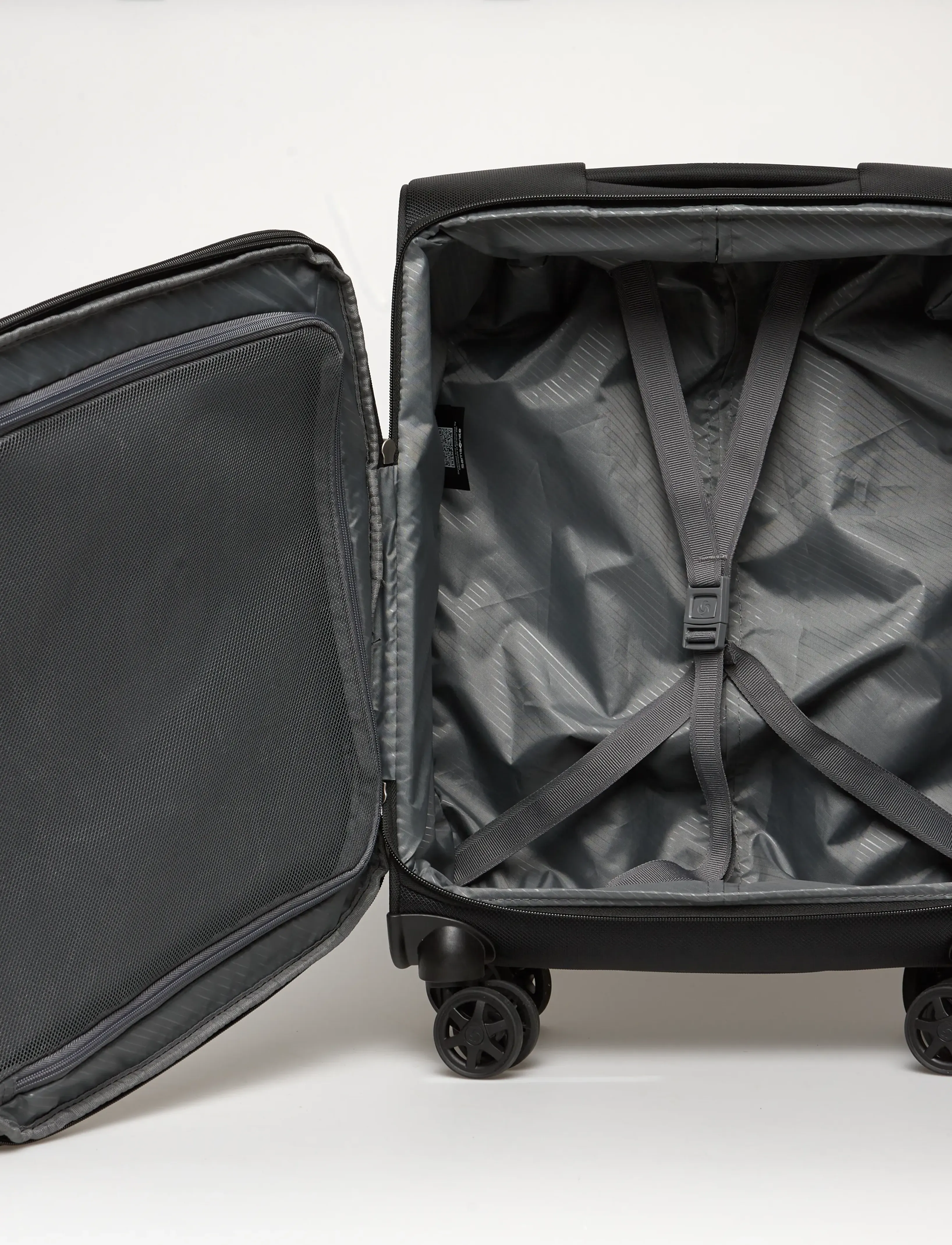 Samsonite - BASE BREEZE SPINNER 55/20 EXP - mittelgroßes reisegepäck - black - 4