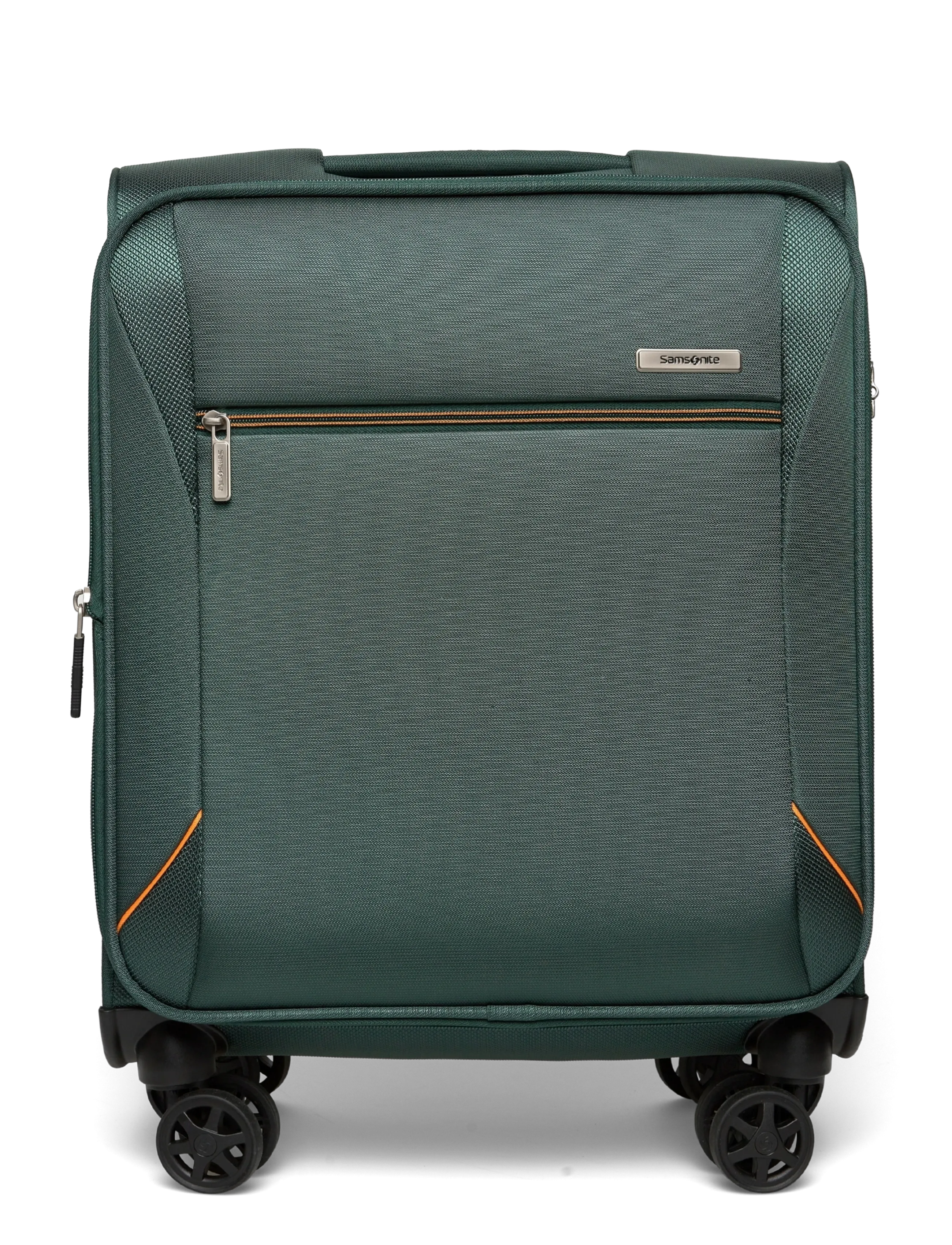 Samsonite Base Breeze Spinner 55/20 Exp, Mænd, Blød Spinner Kuffert, Grøn, Str: 55