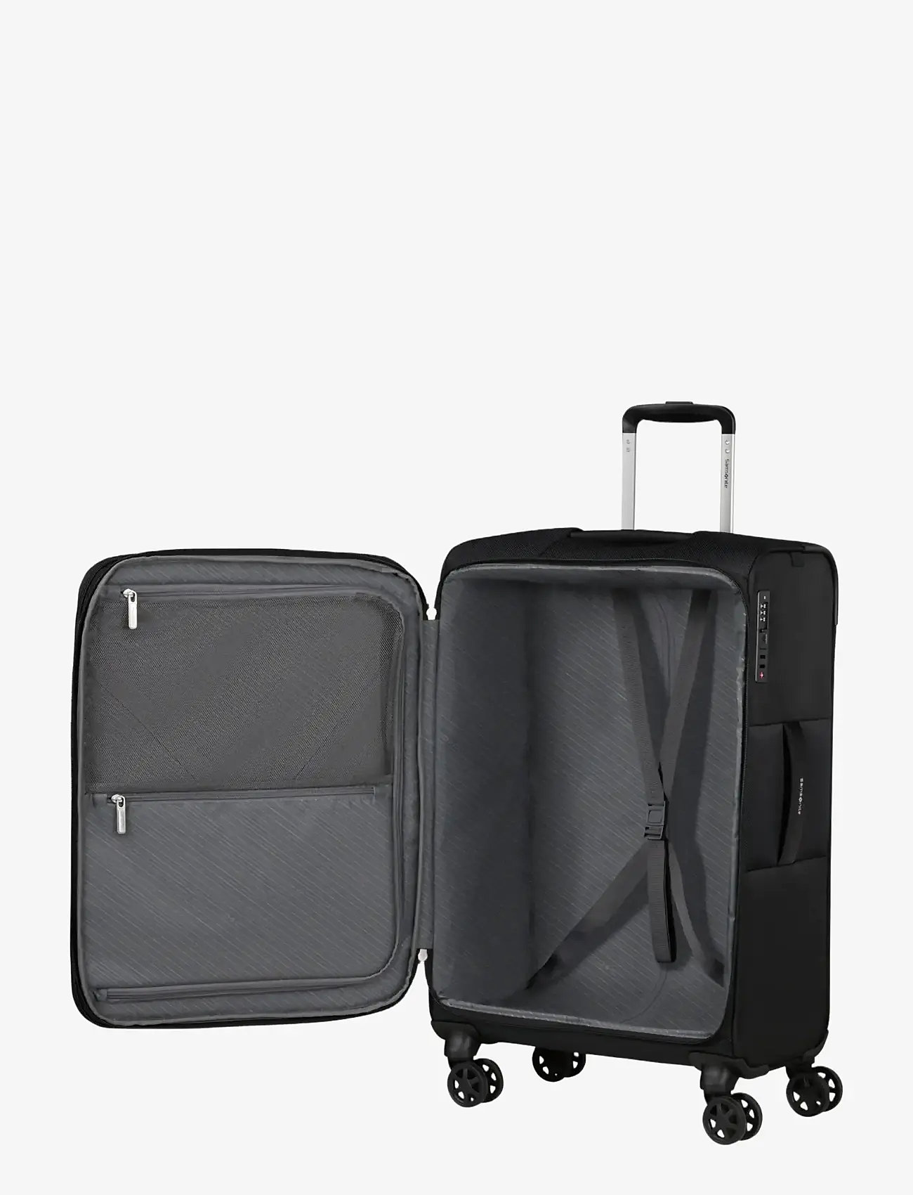 Samsonite - BASE BREEZE SPINNER 67/24 EXP - mellemstore kufferter - black - 3