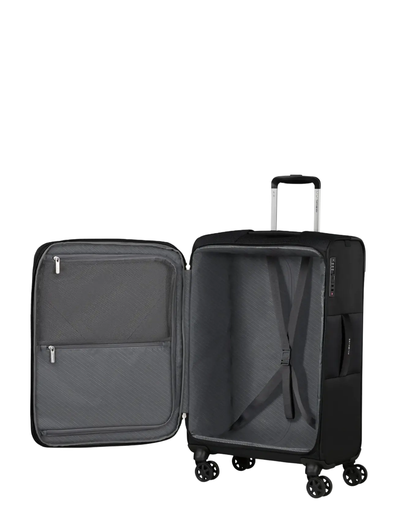 Samsonite - BASE BREEZE SPINNER 67/24 EXP - mittelgroße koffer - black - 3