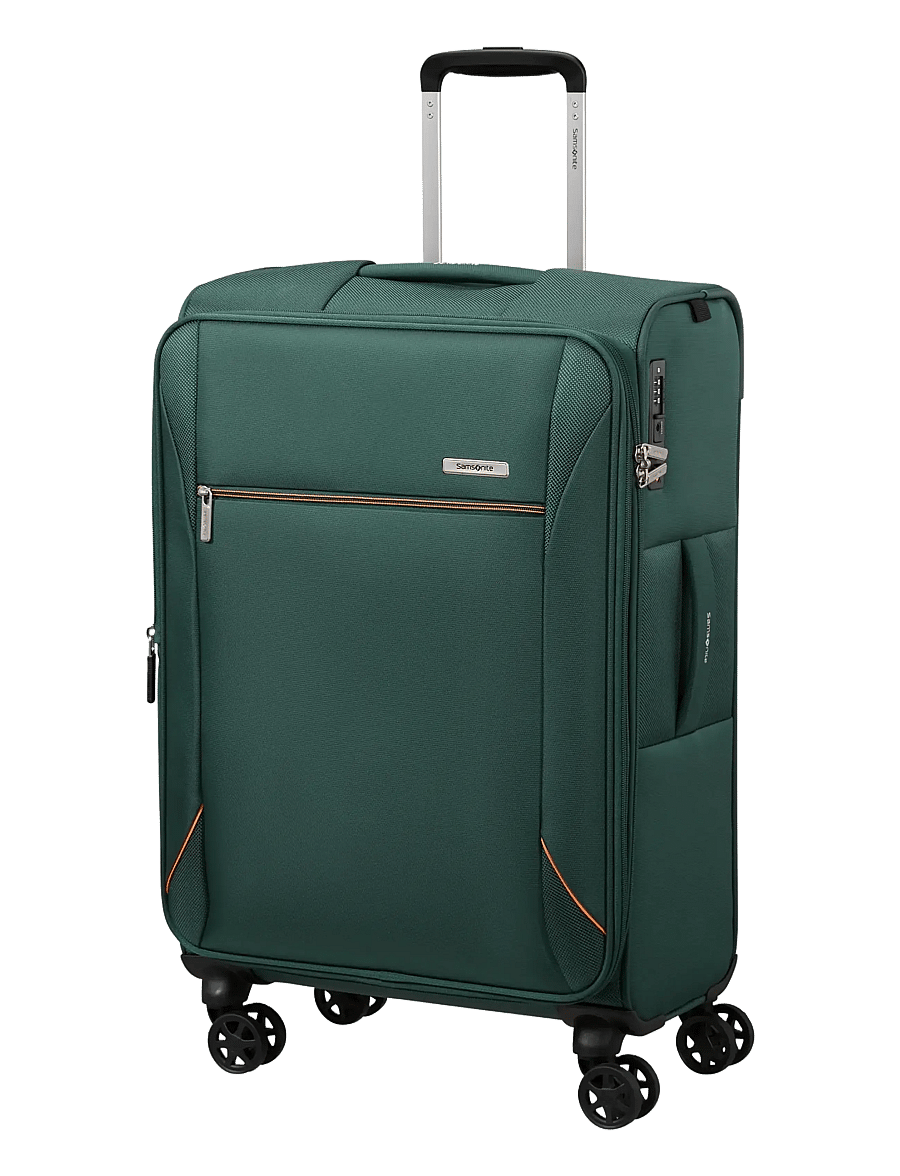 Samsonite - BASE BREEZE SPINNER 67/24 EXP - mittelgroße koffer - dark green - 1