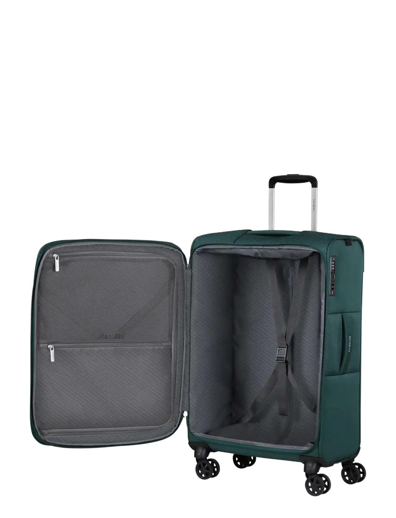Samsonite - BASE BREEZE SPINNER 67/24 EXP - mellemstore kufferter - dark green - 3