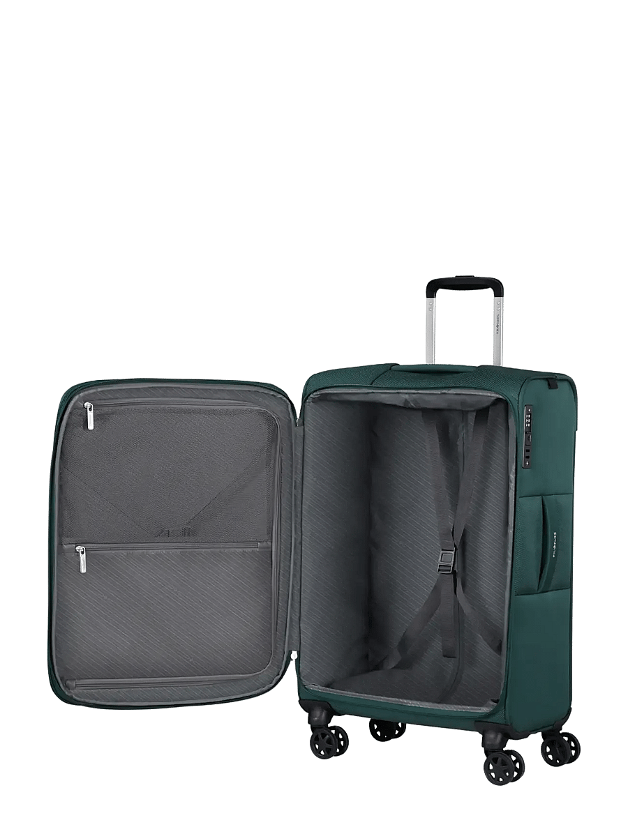 Samsonite - BASE BREEZE SPINNER 67/24 EXP - mittelgroße koffer - dark green - 3