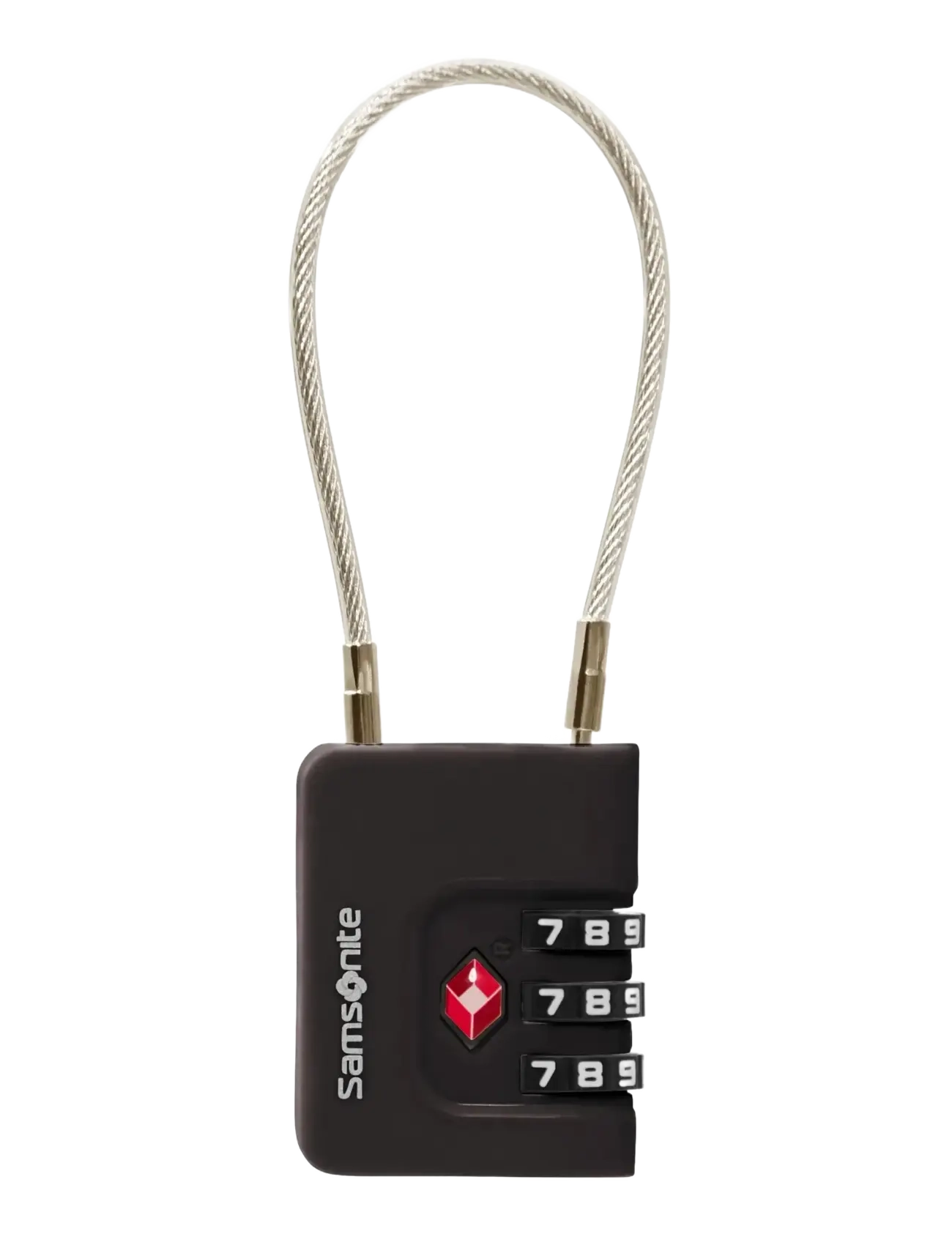 CABLELOCK 3 DIAL TSA - BLACK