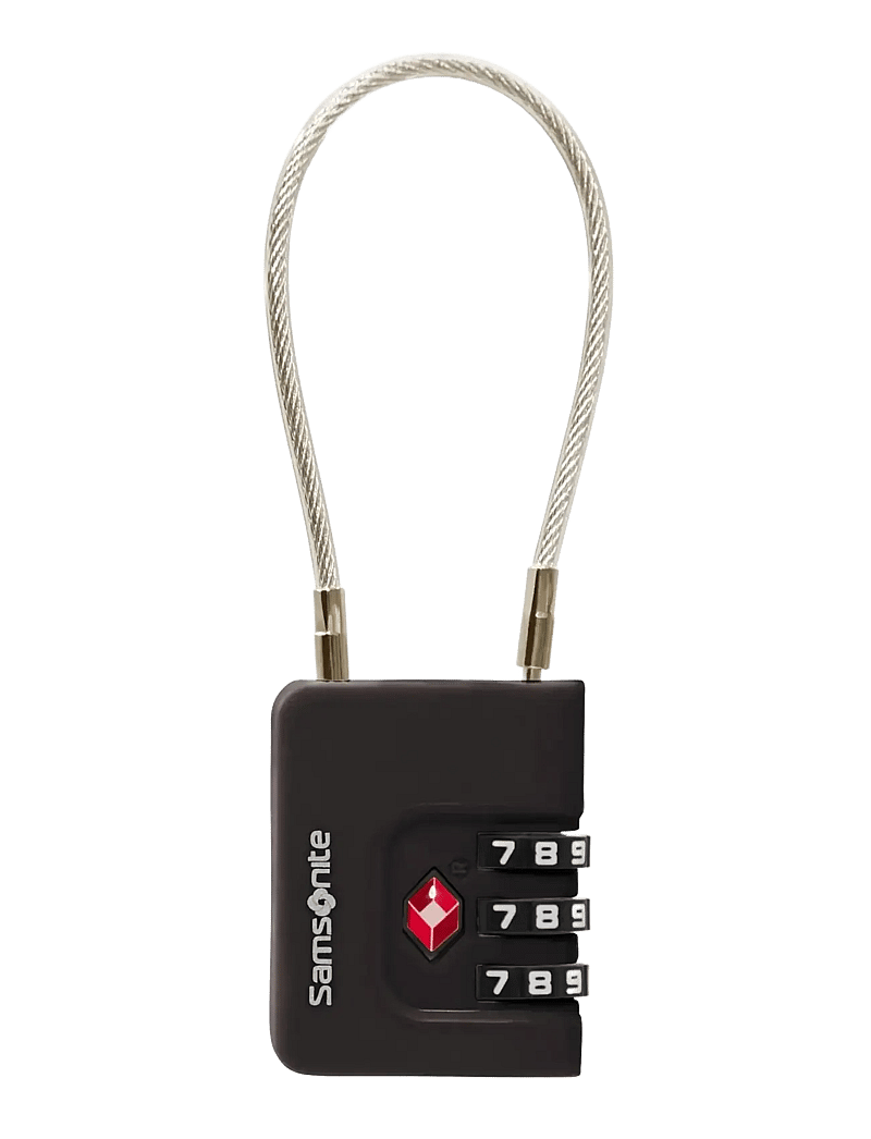 Samsonite - CABLELOCK 3 DIAL TSA - reiseschlösser - black - 0