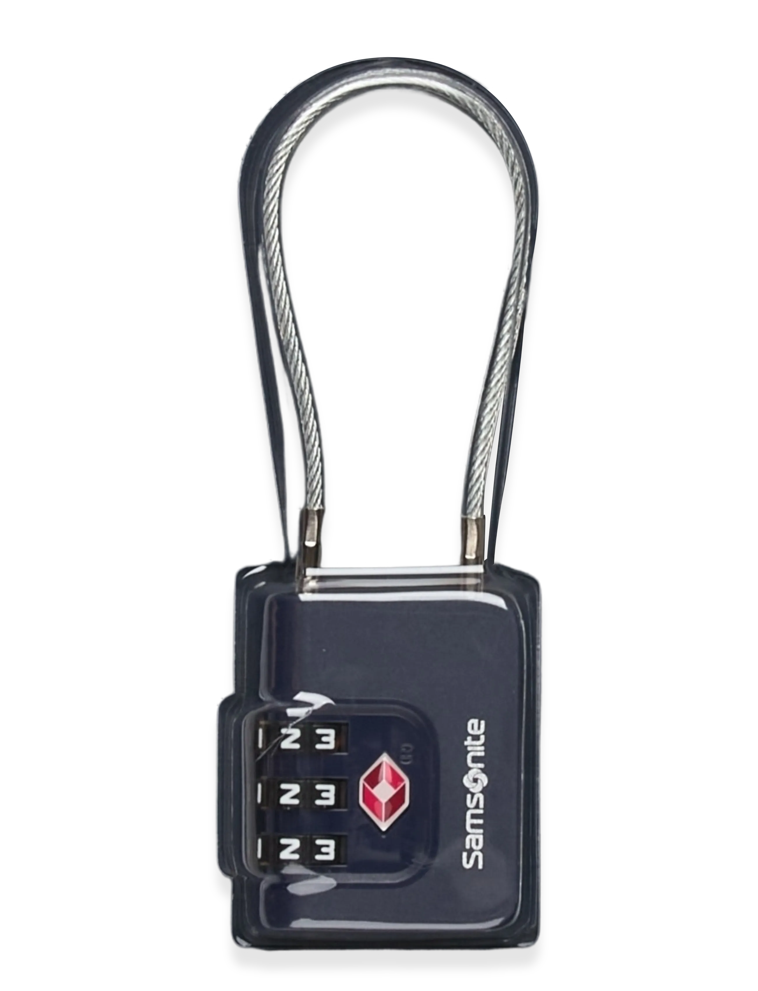 Samsonite Cablelock 3 Dial Tsa, One Size, Navy, Tasker > Rejsetilbehør, Herre