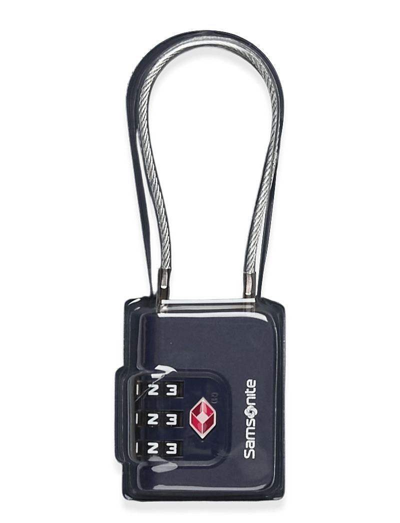 Samsonite - CABLELOCK 3 DIAL TSA - reiseschlösser - midnight blue - 0