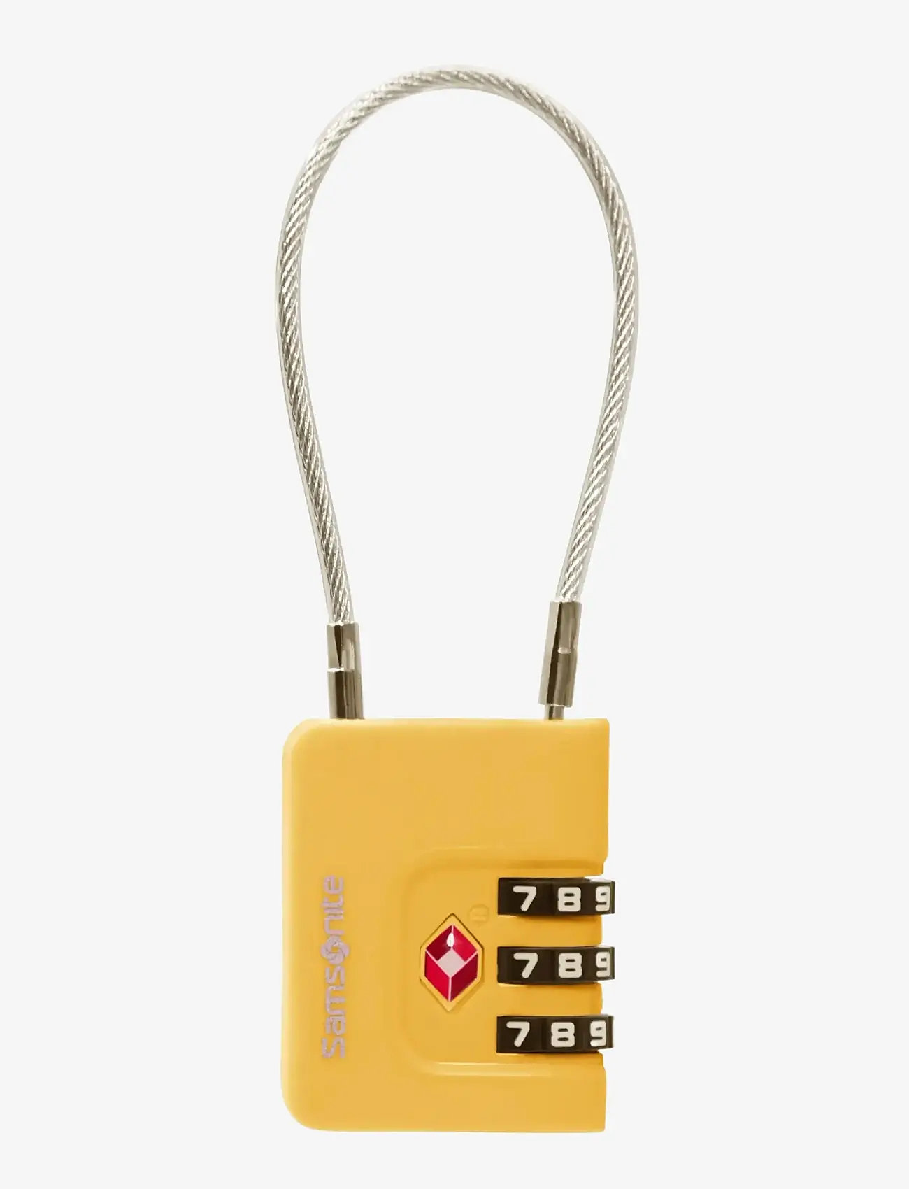 Samsonite - CABLELOCK 3 DIAL TSA - reisilukud - yellow - 0