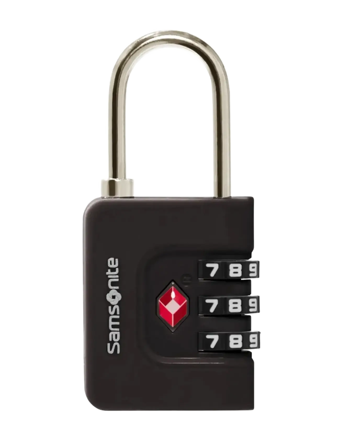 Samsonite Combilock 3 Dial Tsa, Mænd, TSA Kombinationslås, Sort, Str: ONE SIZE