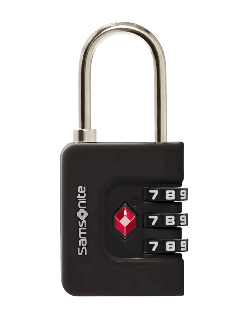 Samsonite - COMBILOCK 3 DIAL TSA - reiseschlösser - black - 0