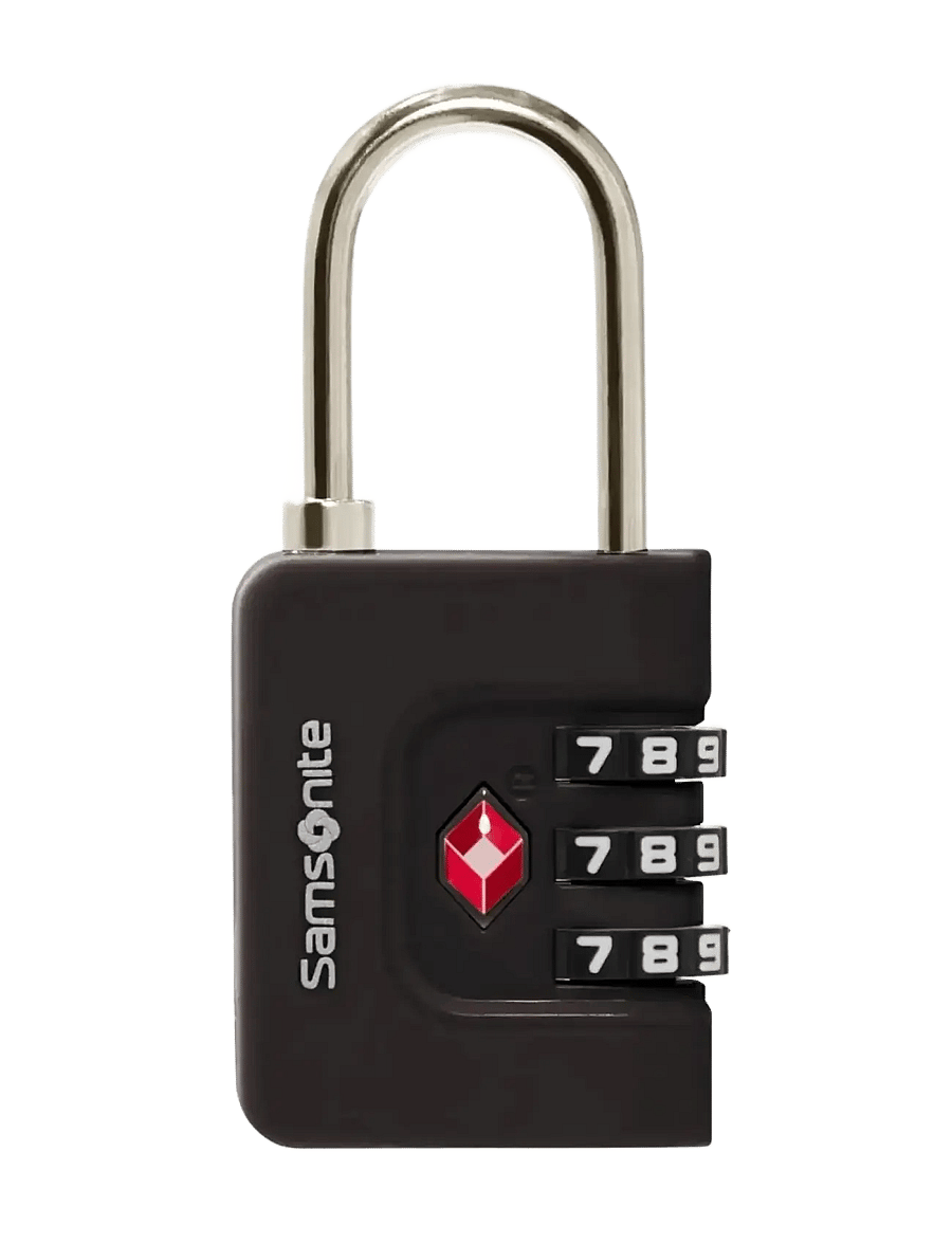 Samsonite - COMBILOCK 3 DIAL TSA - lagaminų užraktai - black - 0