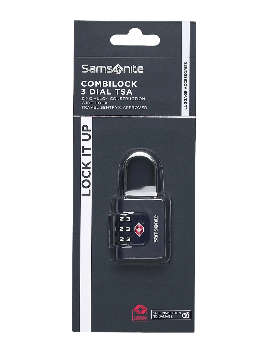 Samsonite - COMBILOCK 3 DIAL TSA - zamki do bagażu - midnight blue - 0