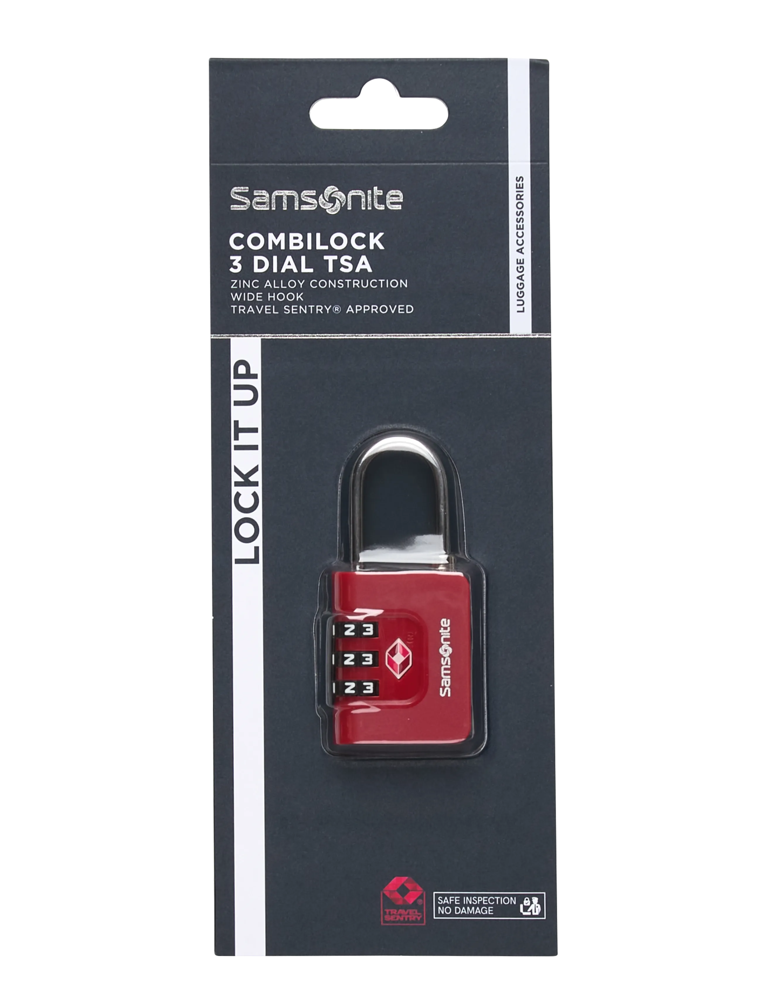 Samsonite COMBILOCK 3 DIAL TSA - Samsonite - RED / red