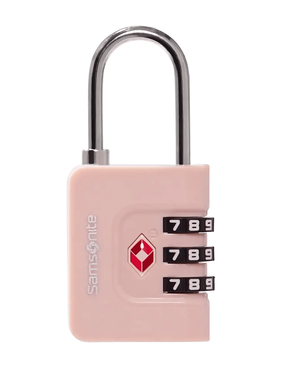 Samsonite - COMBILOCK 3 DIAL TSA - reiseschlösser - rose - 0