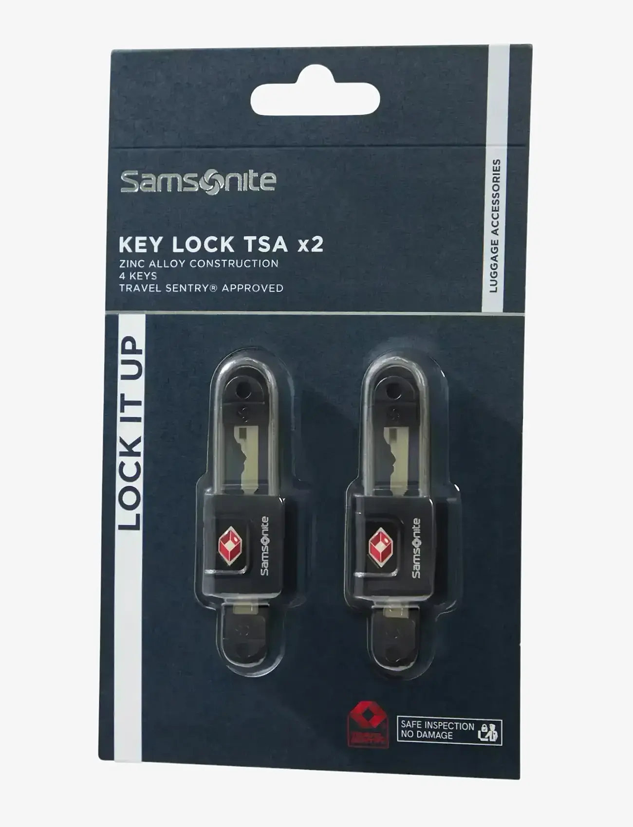 Samsonite - KEY LOCK TSA x2 - reiseschlösser - black - 1