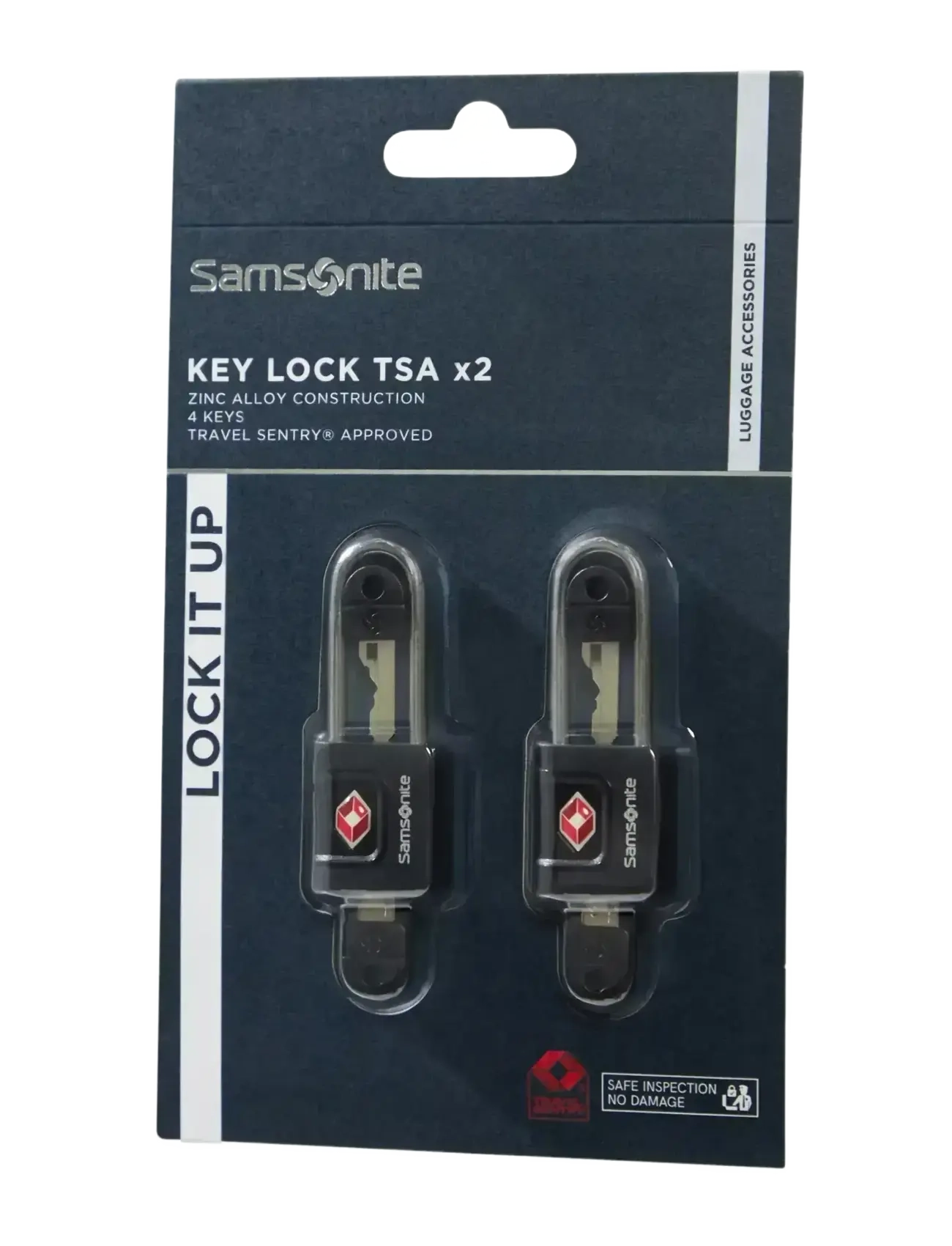Samsonite - KEY LOCK TSA x2 - reiseschlösser - black - 1