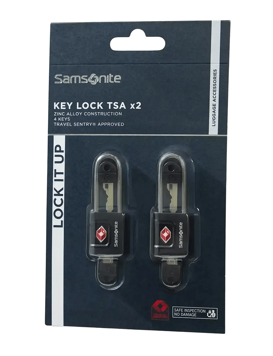 Samsonite - KEY LOCK TSA x2 - reisilukud - black - 1