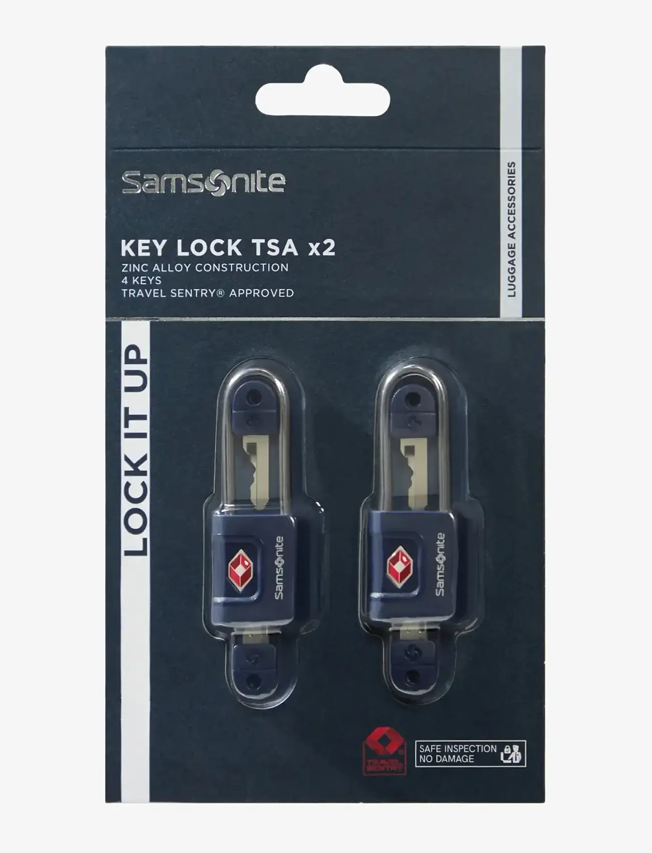 Samsonite - KEY LOCK TSA x2 - travel locks - midnight blue - 1