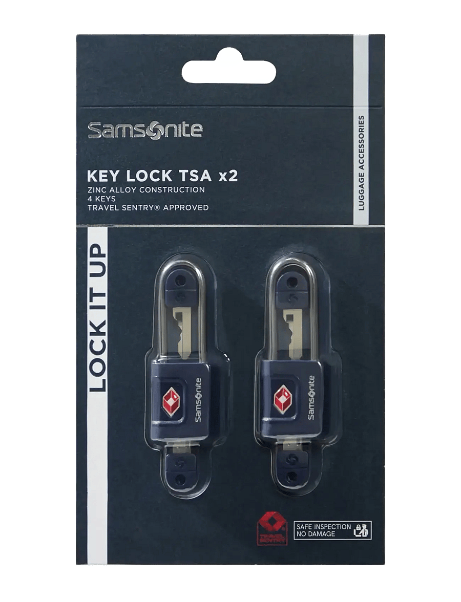 Samsonite - KEY LOCK TSA x2 - reisilukud - midnight blue - 1