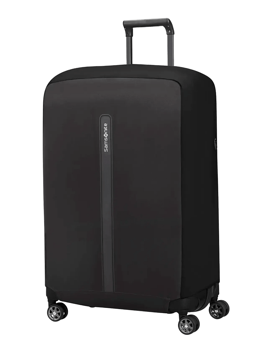 Samsonite - FOLDABLE LUGGAGE COVER L - bagageovertræk - black - 0