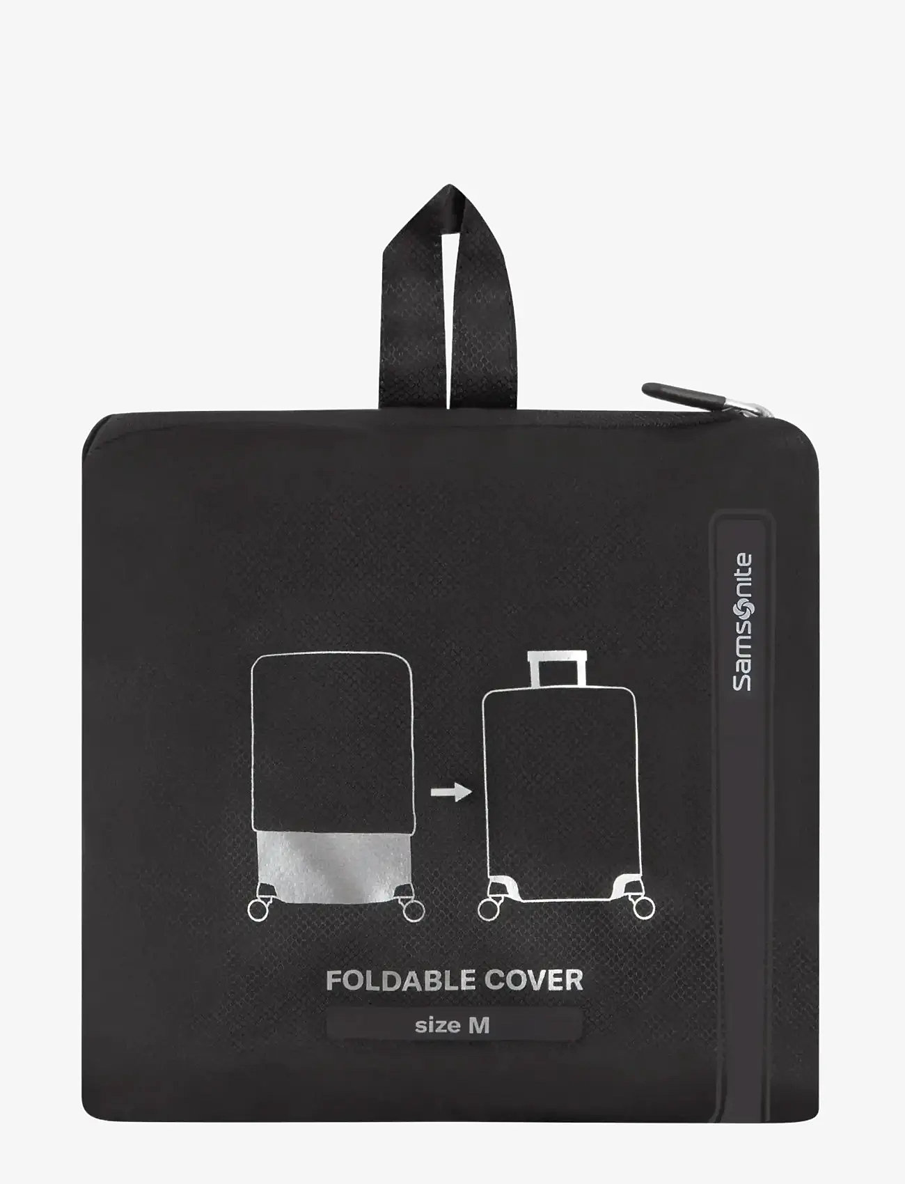 Samsonite - FOLDABLE LUGGAGE COVER M - pagasikatted - black - 1