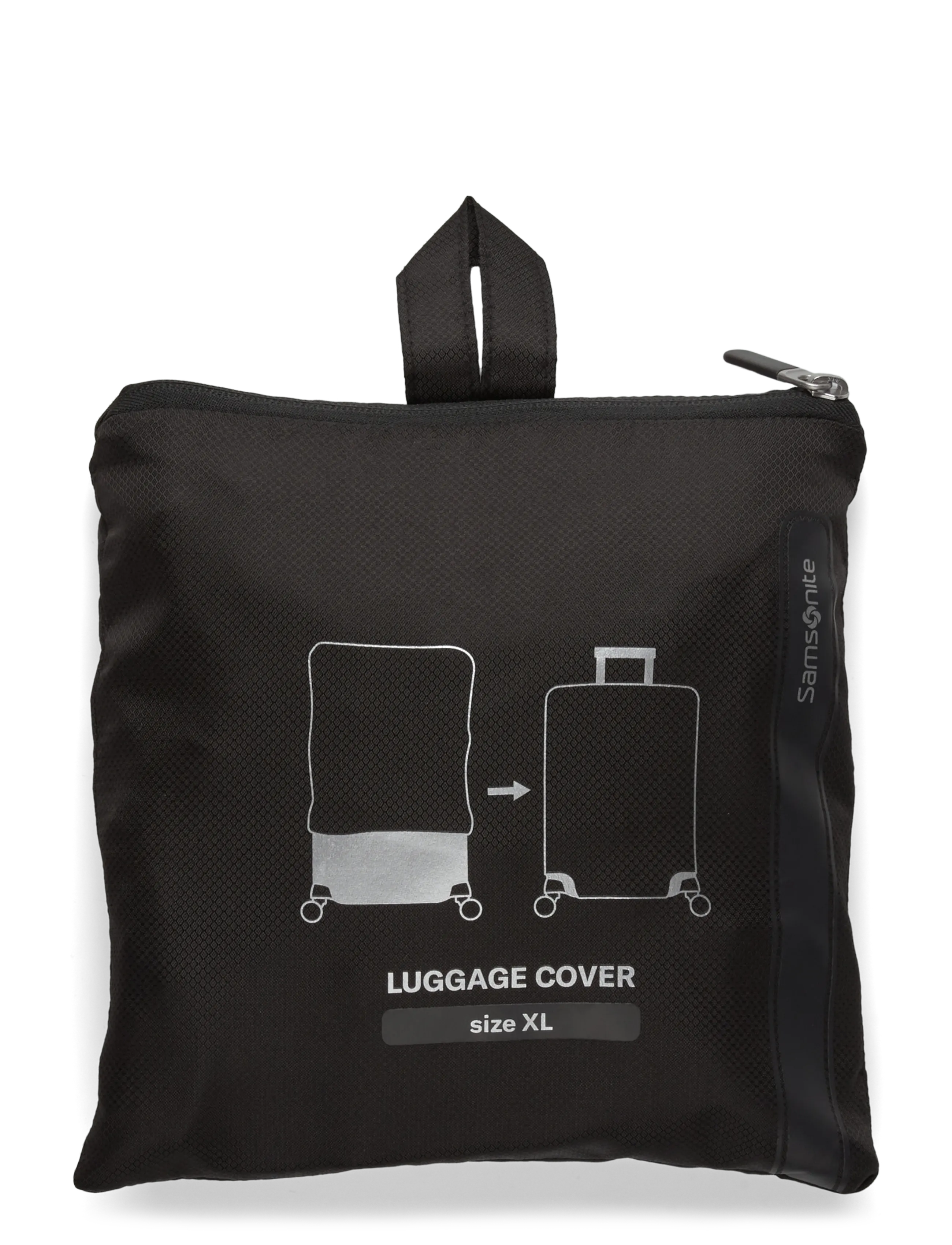 Samsonite FOLDABLE LUGGAGE COVER M - Shop by occasion - BLACK / black