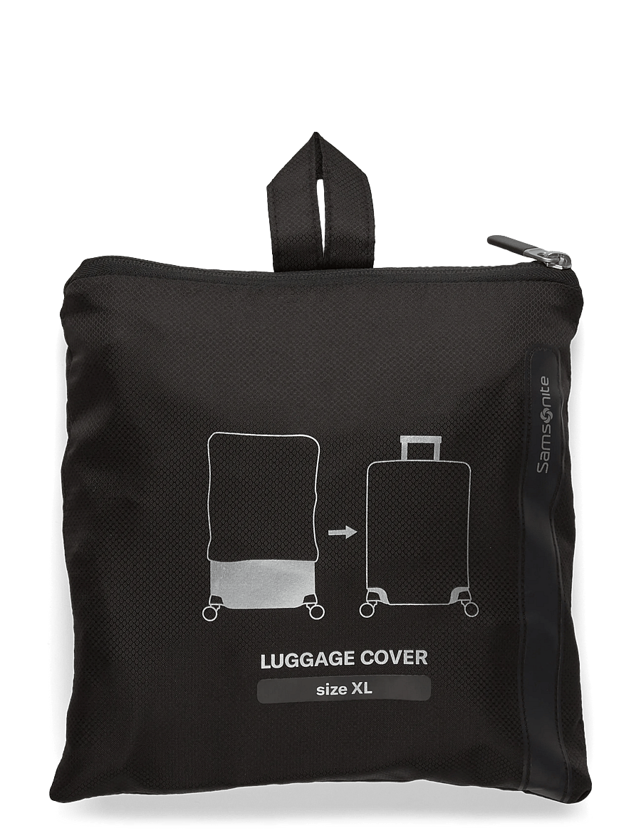Samsonite - FOLDABLE LUGGAGE COVER XL - bagageöverdrag - black - 0