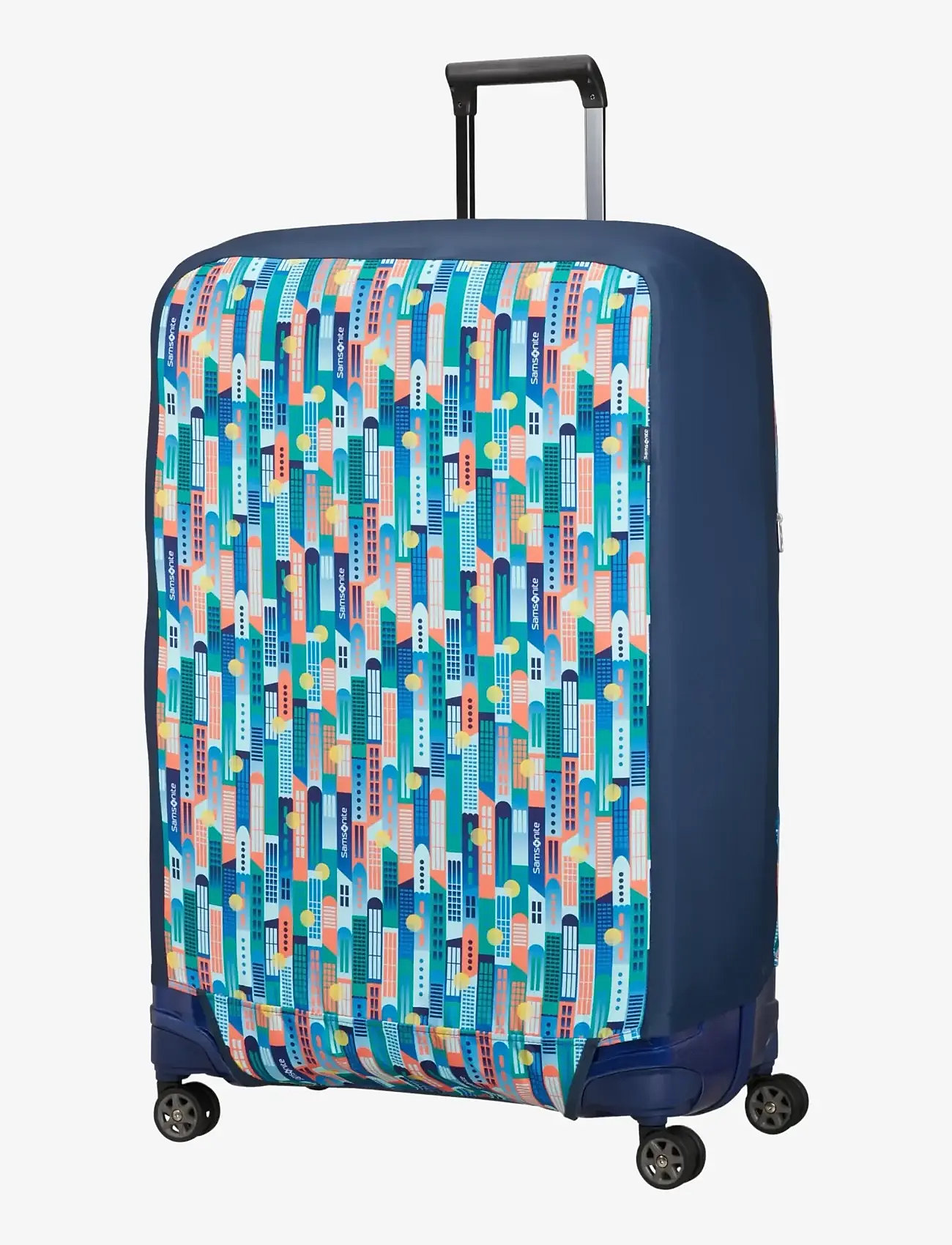 Samsonite - FOLDABLE LUGGAGE COVER XL - pagasikatted - city print - 0