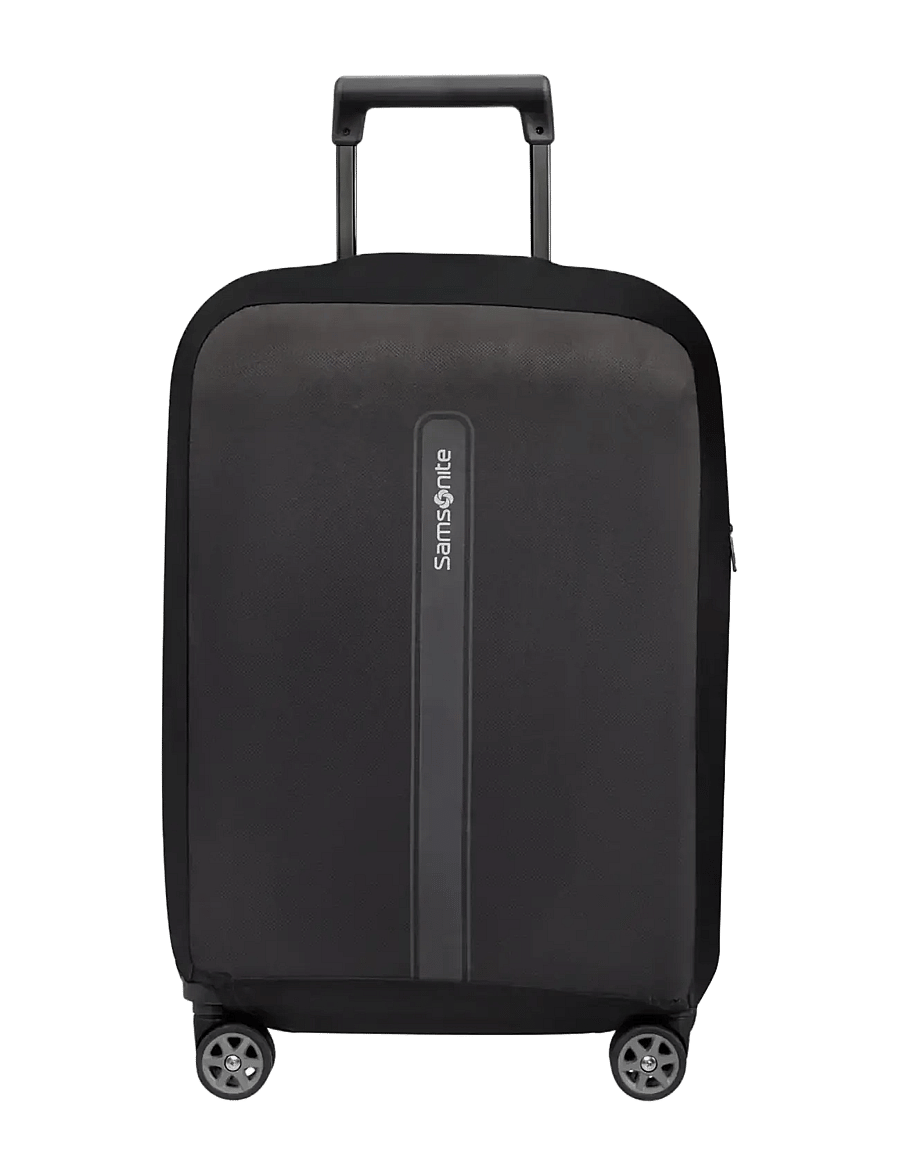 Samsonite - FOLDABLE LUGGAGE COVER S - bagageöverdrag - black - 0