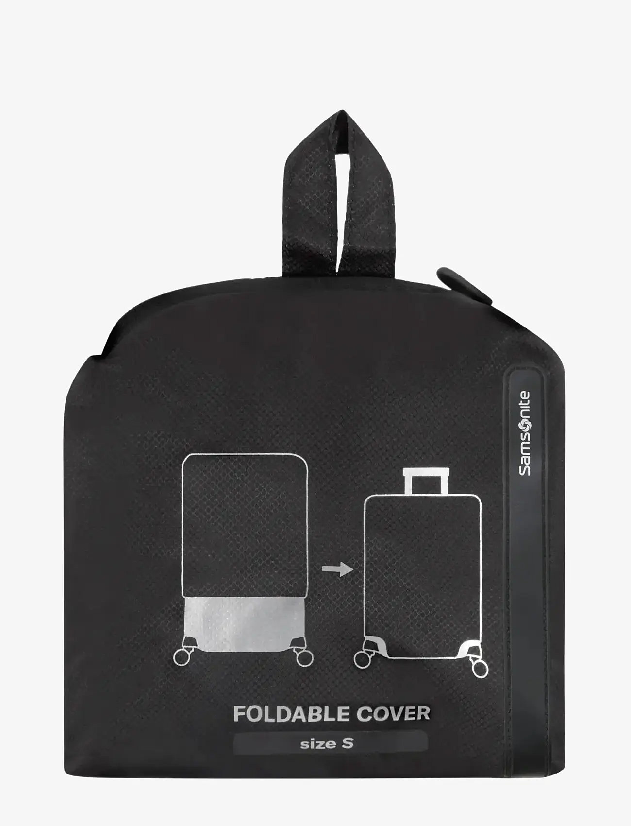Samsonite - FOLDABLE LUGGAGE COVER S - bagageöverdrag - black - 1