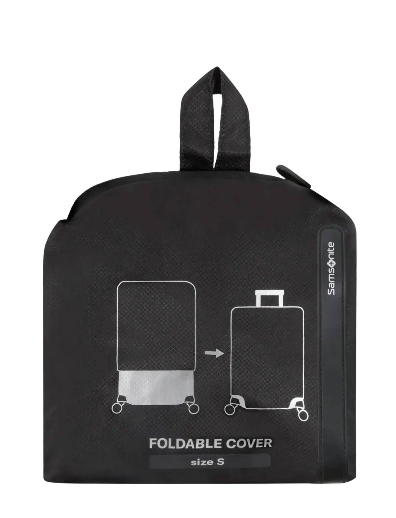 Samsonite - FOLDABLE LUGGAGE COVER S - pagasikatted - black - 1
