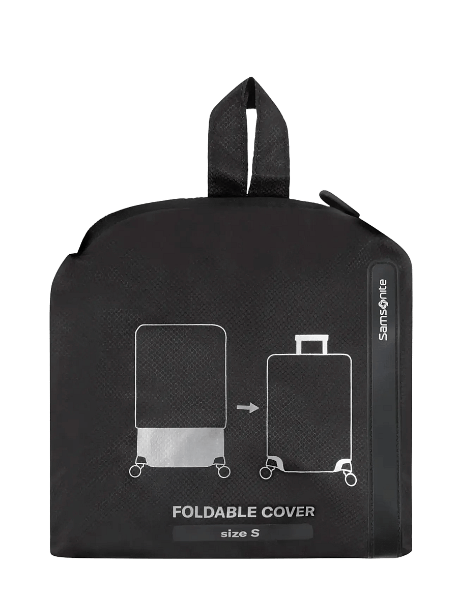 Samsonite - FOLDABLE LUGGAGE COVER S - bagageöverdrag - black - 1